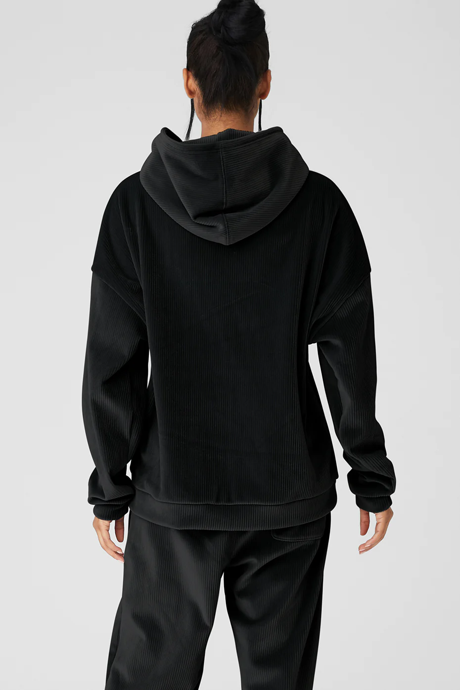 Velour Baller Hoodie - Black
