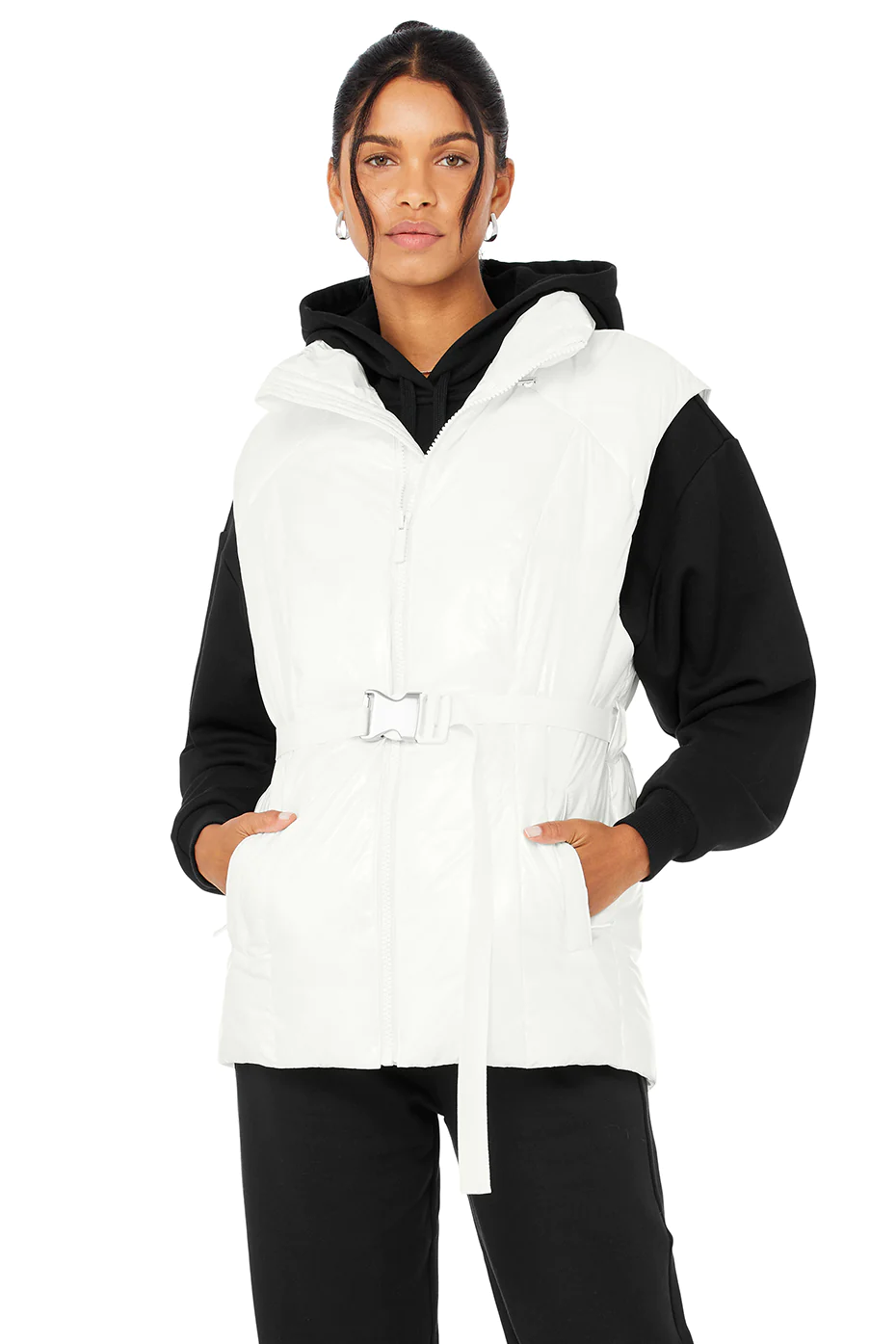 Stunner Puffer Vest - Ivory