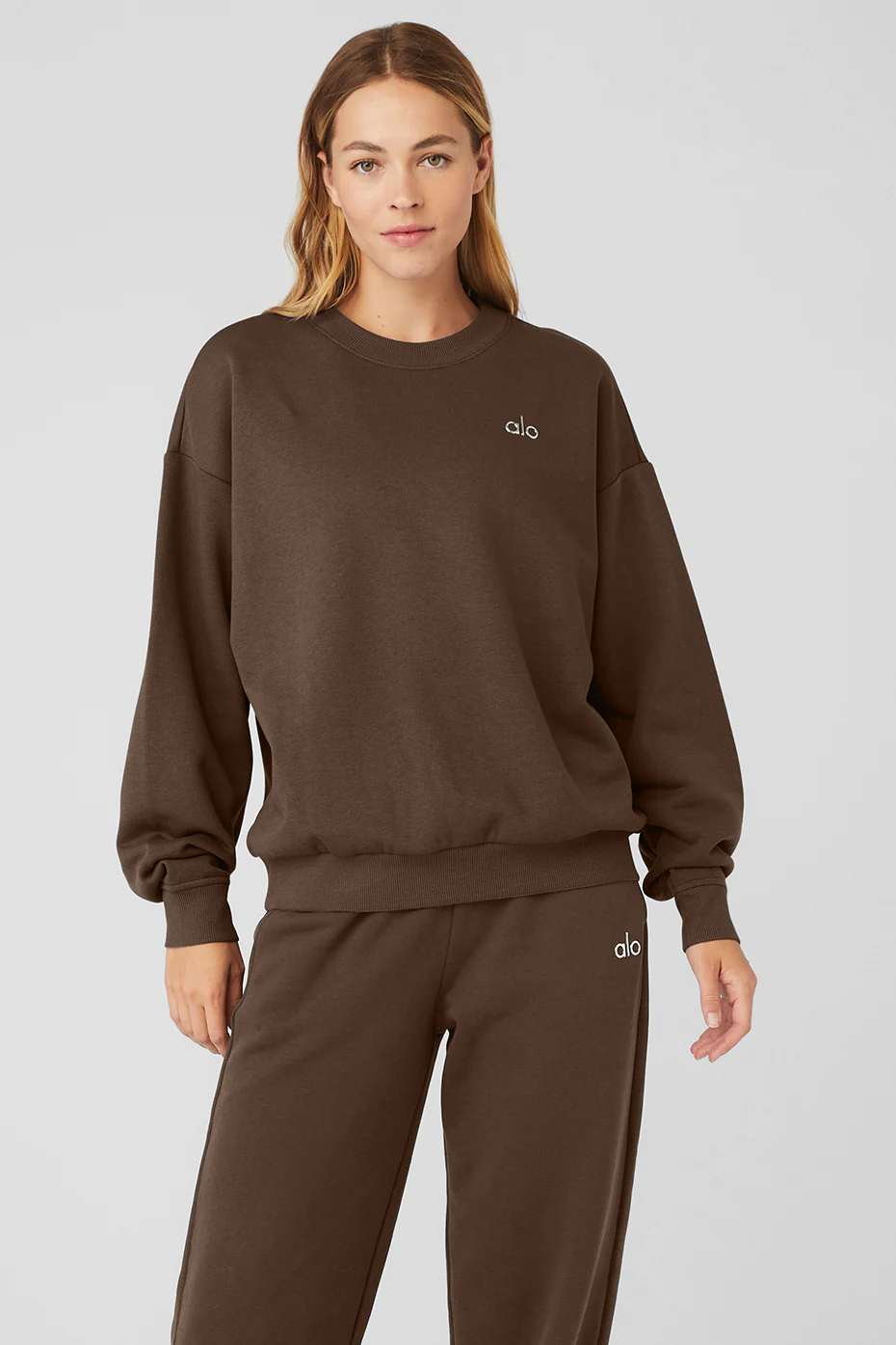 Accolade Crew Neck Pullover - Espresso