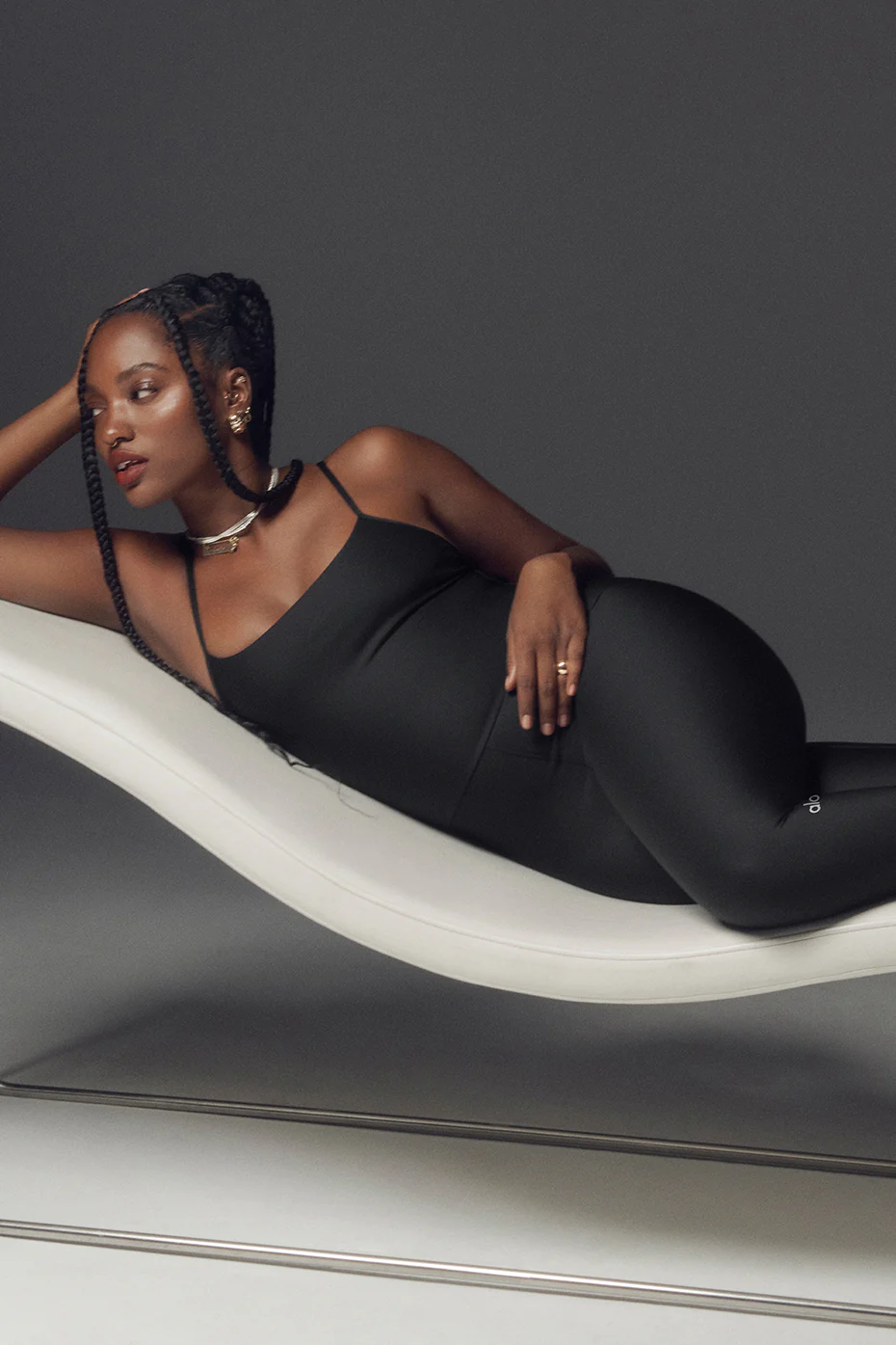 Airlift Disco Daze Onesie - Black