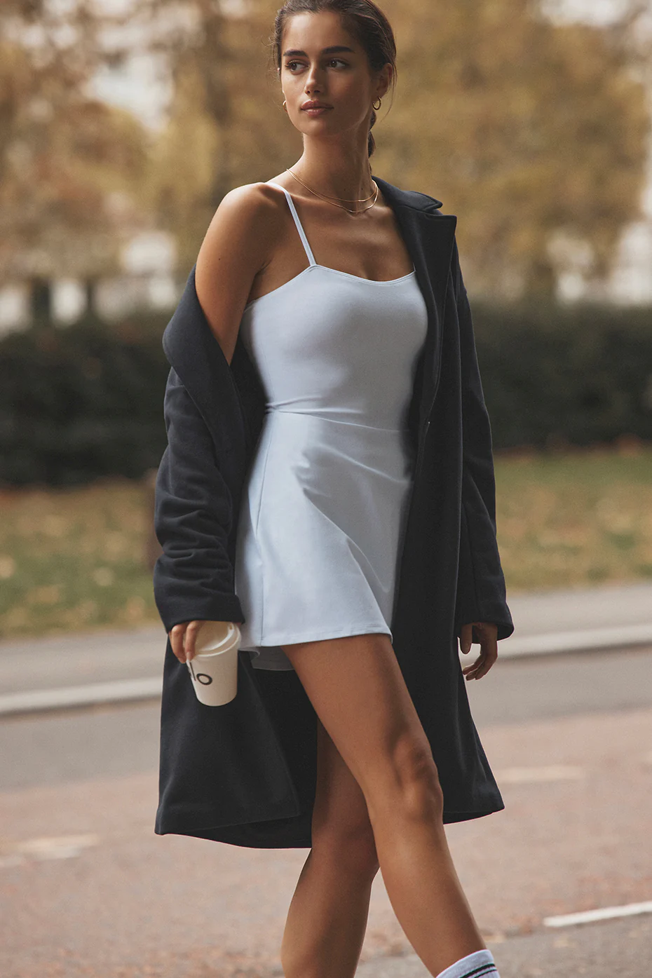 Alosoft Courtside Tennis Dress - White