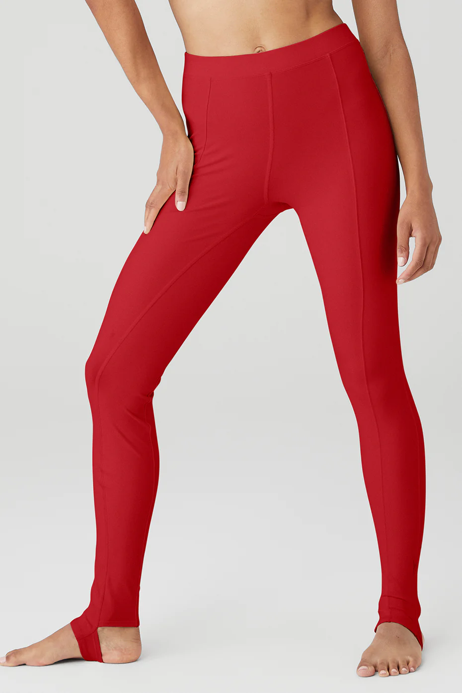 Airbrush High-Waist Enso Legging - Classic Red