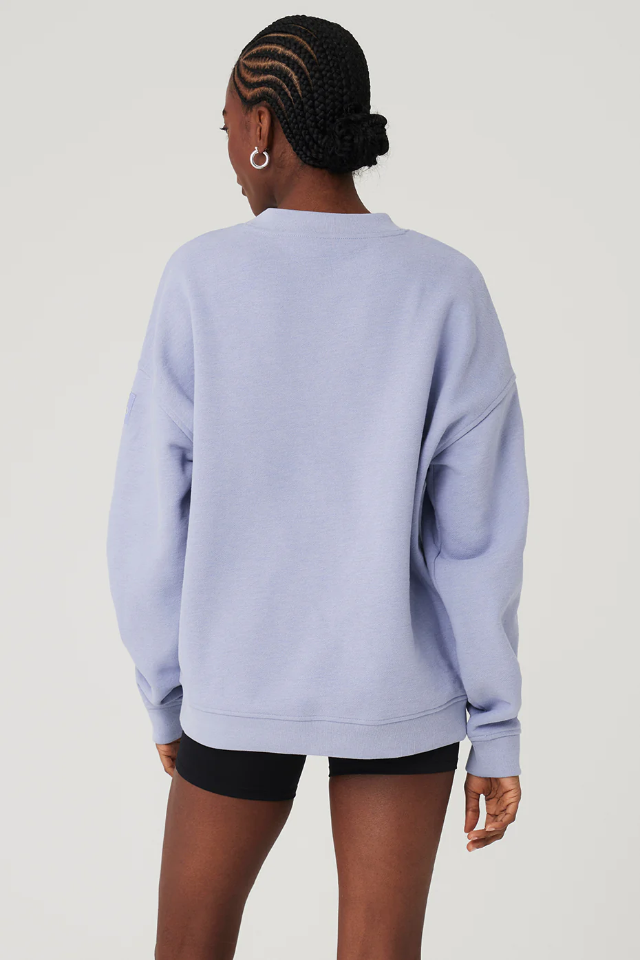 Renown Heavy Weight Crew Neck Pullover - Icy Purple