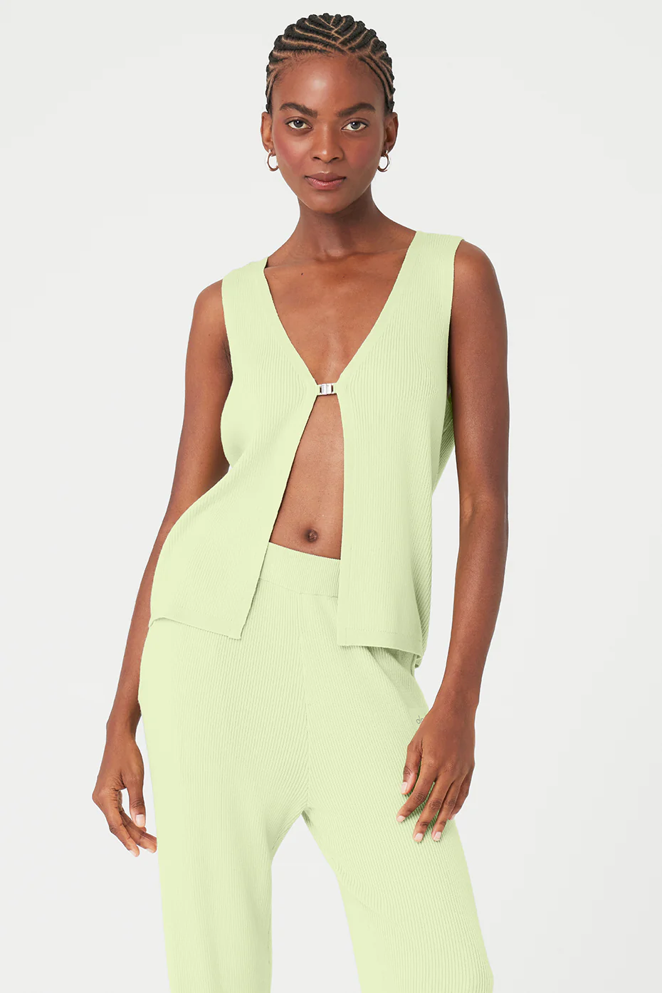 Knit Salana Tank - Iced Green Tea