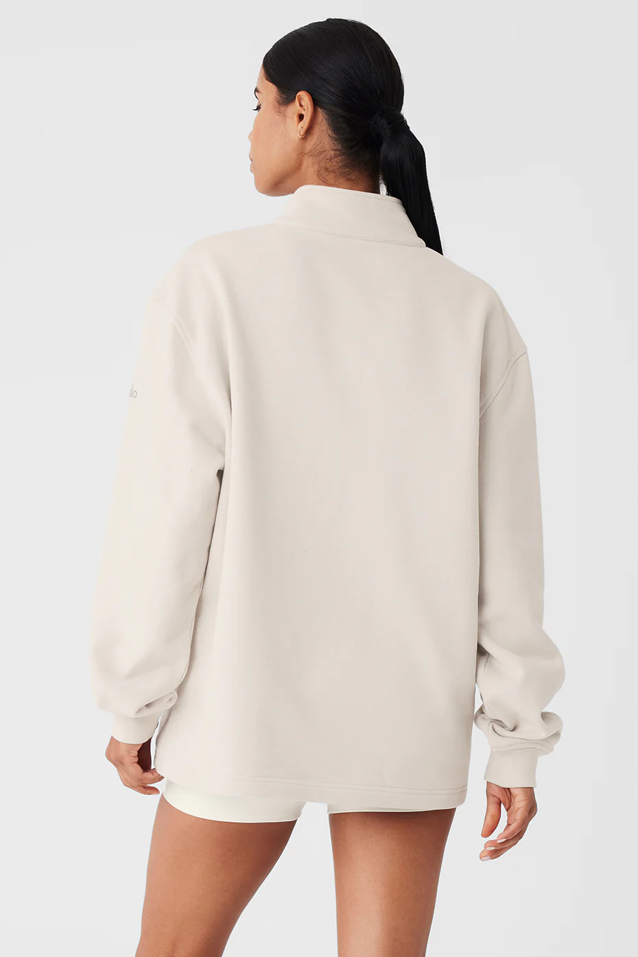 Renown Heavy Weight 1/4 Zip - Bone