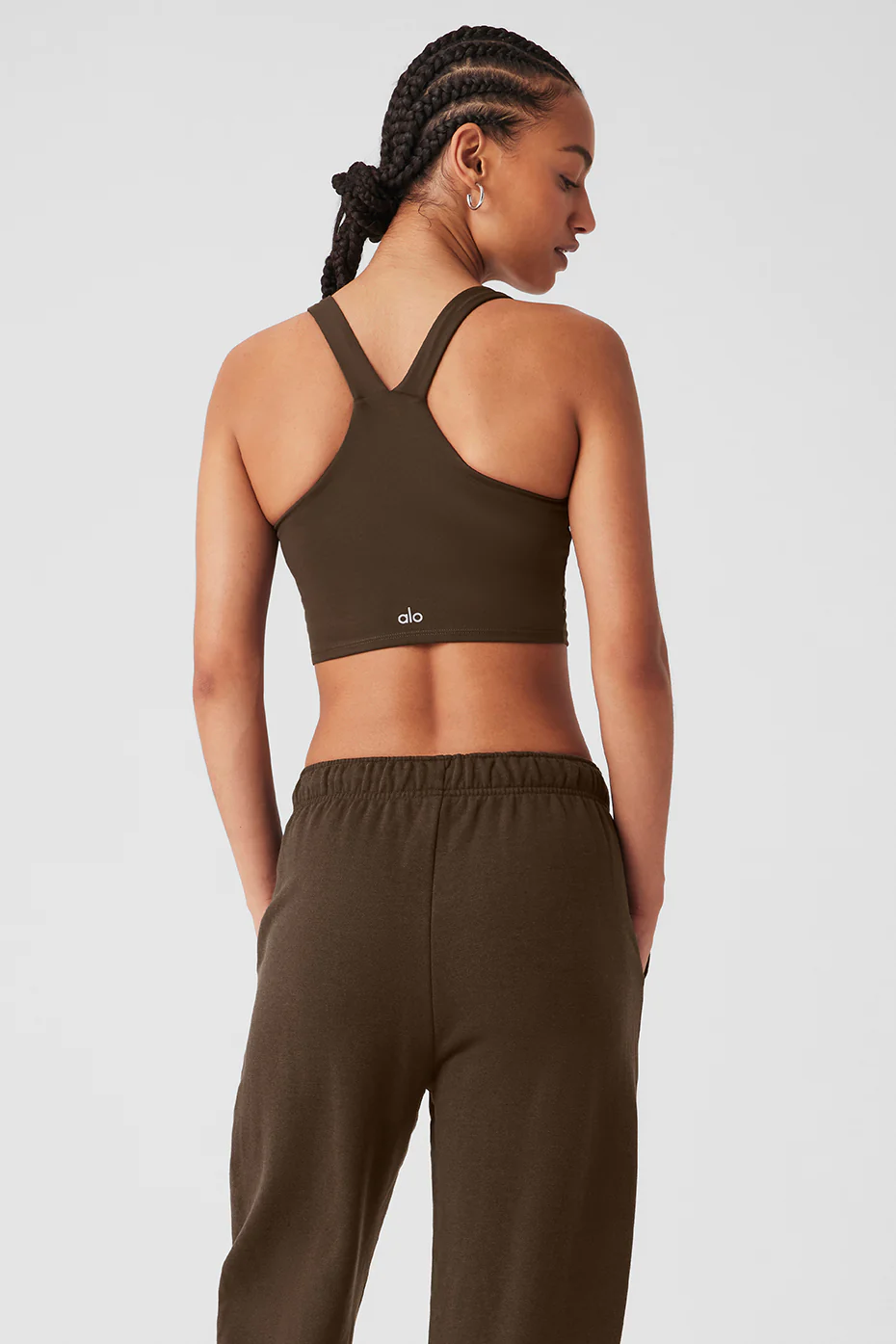 Airbrush Real Bra Tank - Espresso