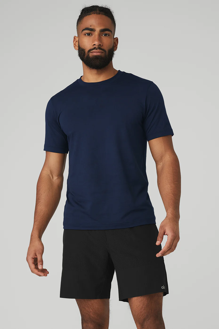 Conquer Reform Crewneck Short Sleeve - Navy