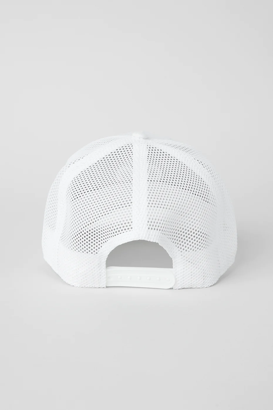 District Trucker Hat - White/White