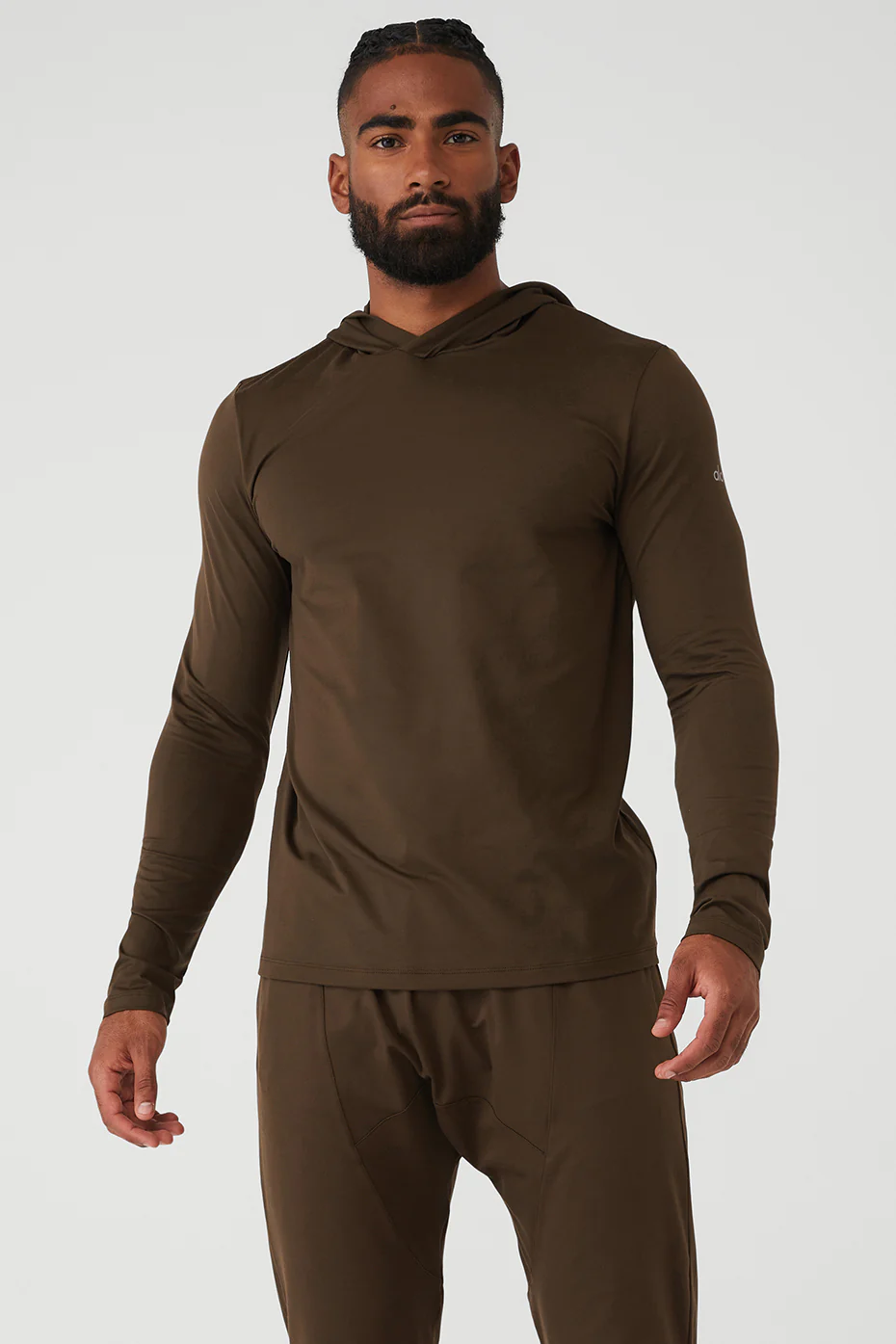 Conquer Reform Long Sleeve With Hood - Espresso