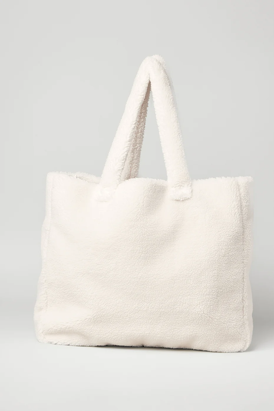 Foxy Sherpa Tote - Ivory