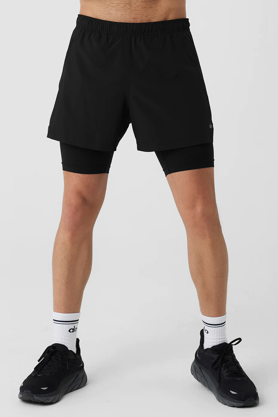 5" Revival 2-In-1 Short - Black/Black