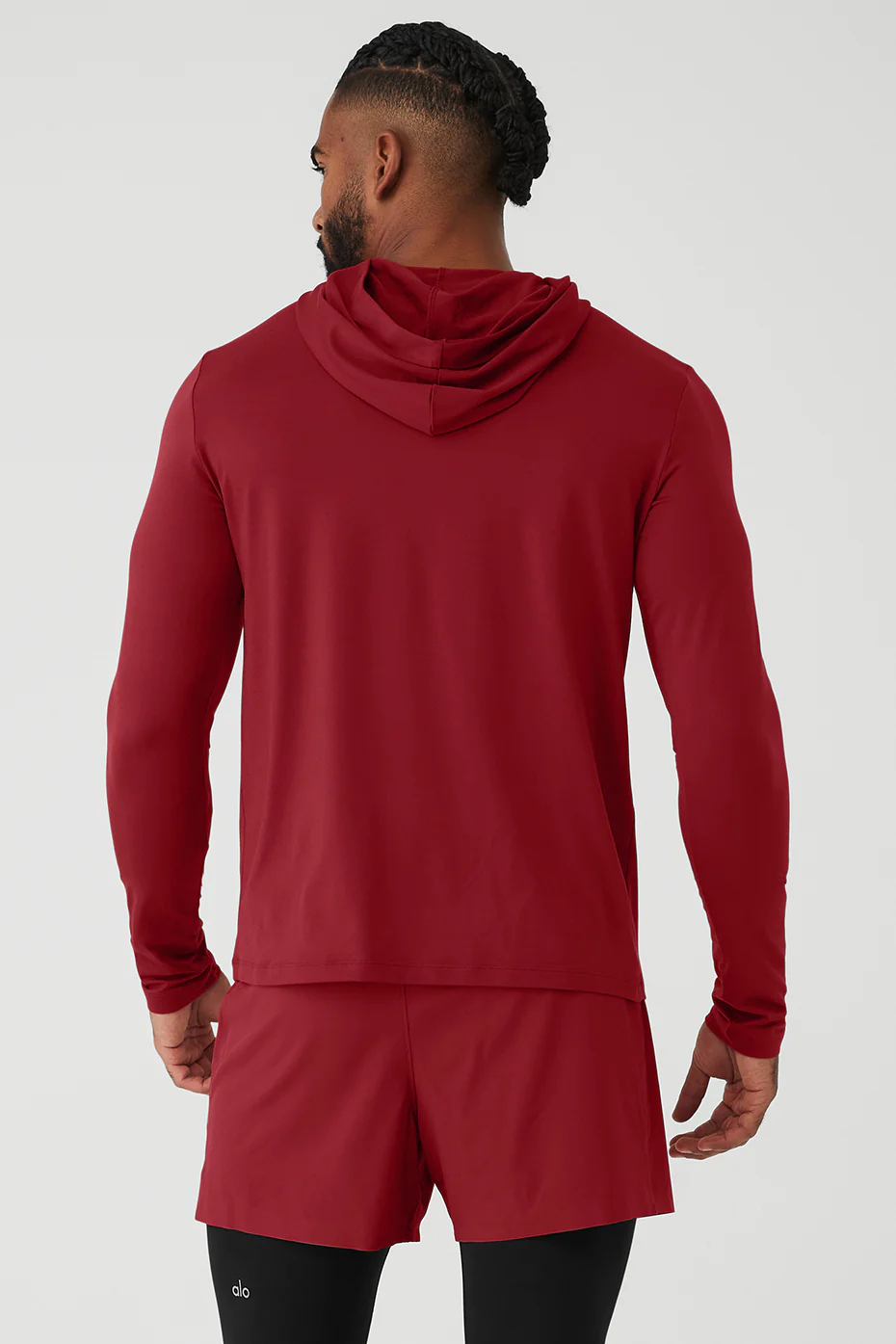 Conquer Reform Long Sleeve With Hood - Victory Red