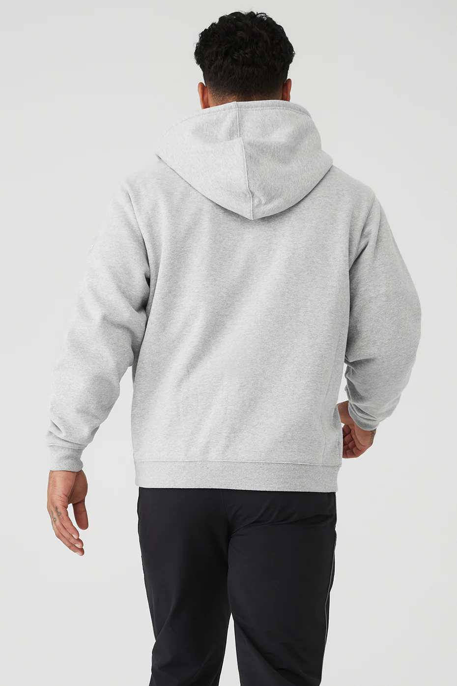 Renown Heavy Weight Full Zip Hoodie - Athletic Heather Grey