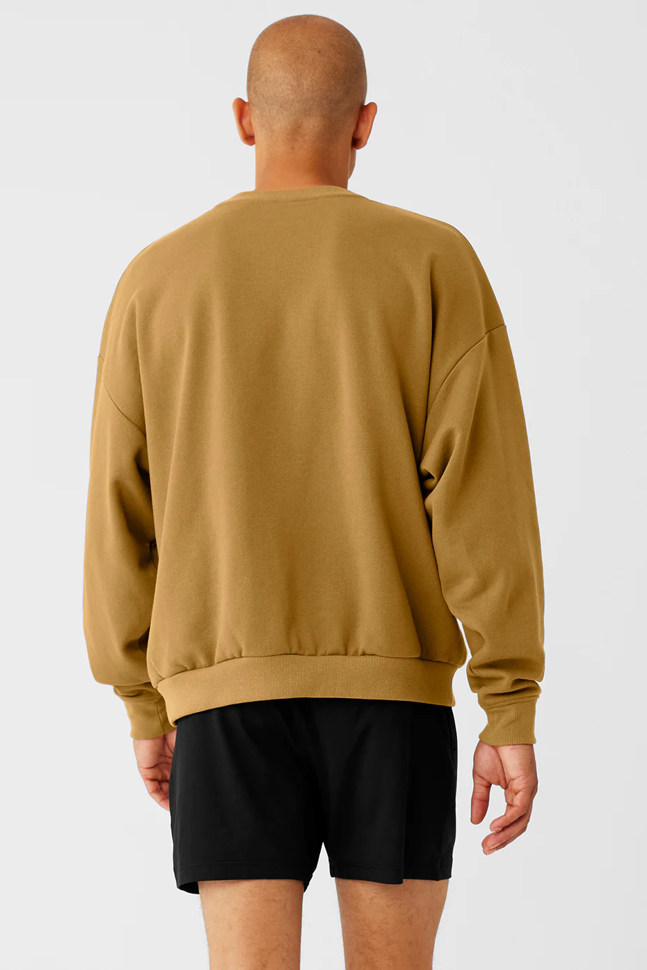Accolade Crew Neck Pullover - Golden Olive Branch