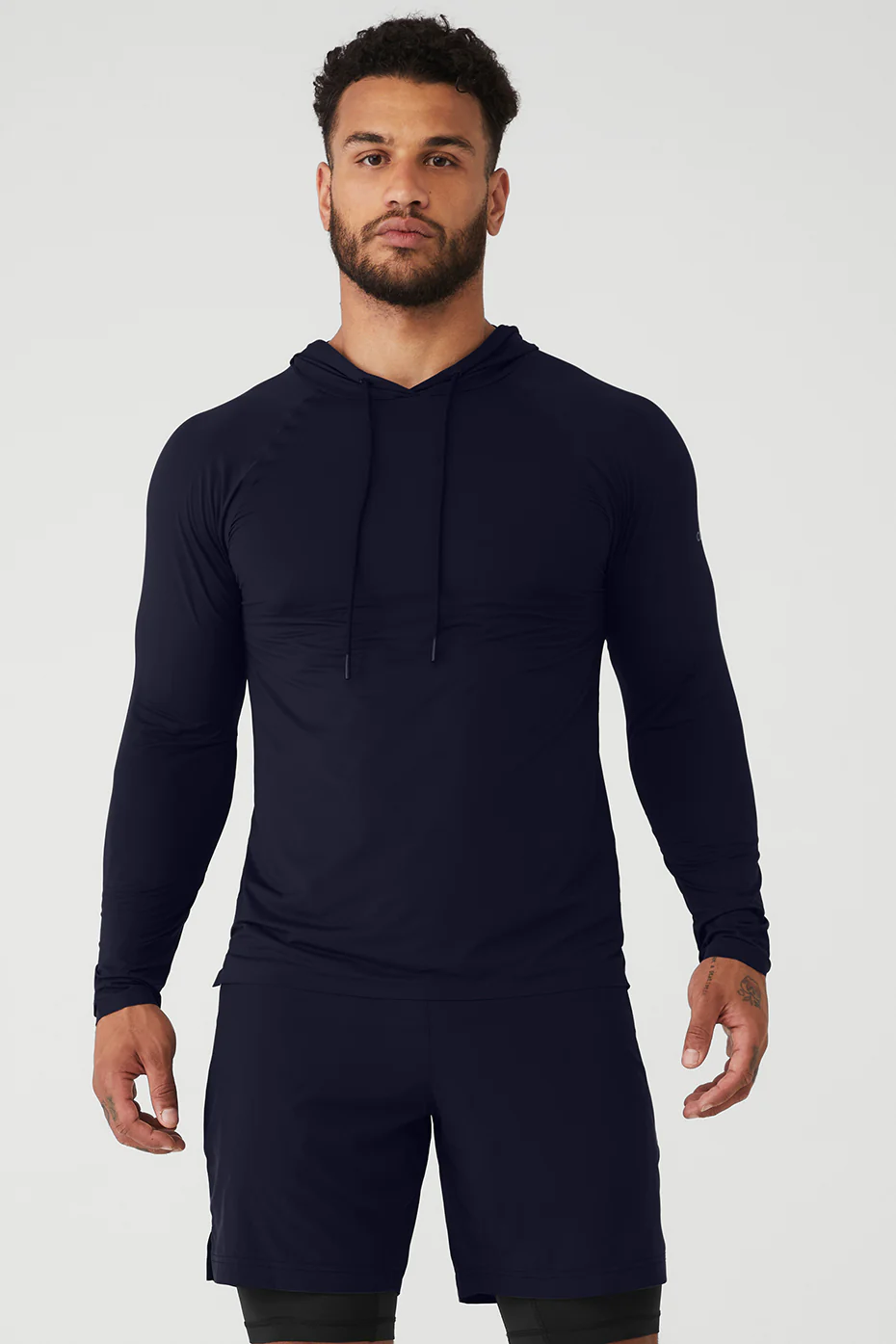 Idol Hooded Runner - Navy