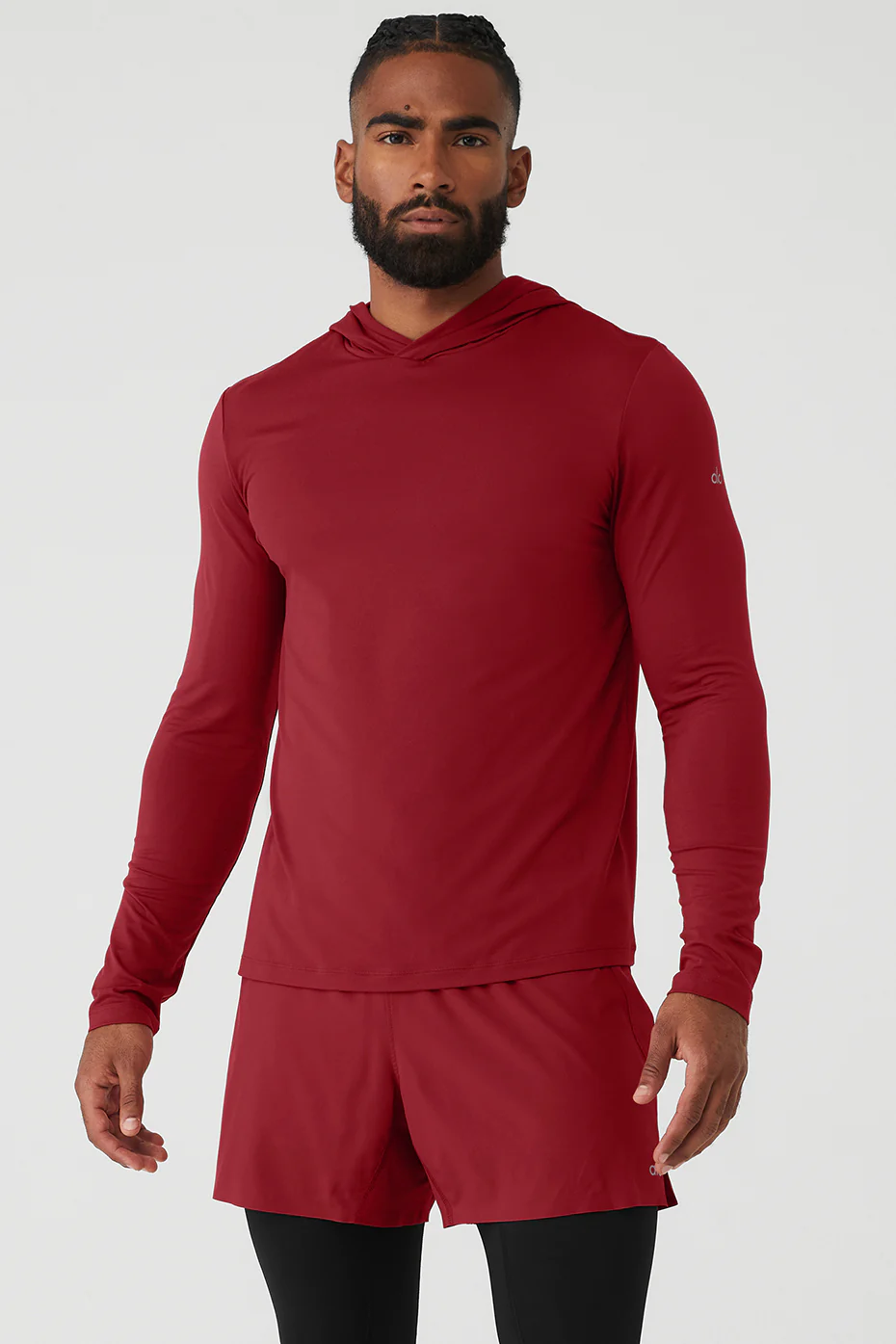 Conquer Reform Long Sleeve With Hood - Victory Red