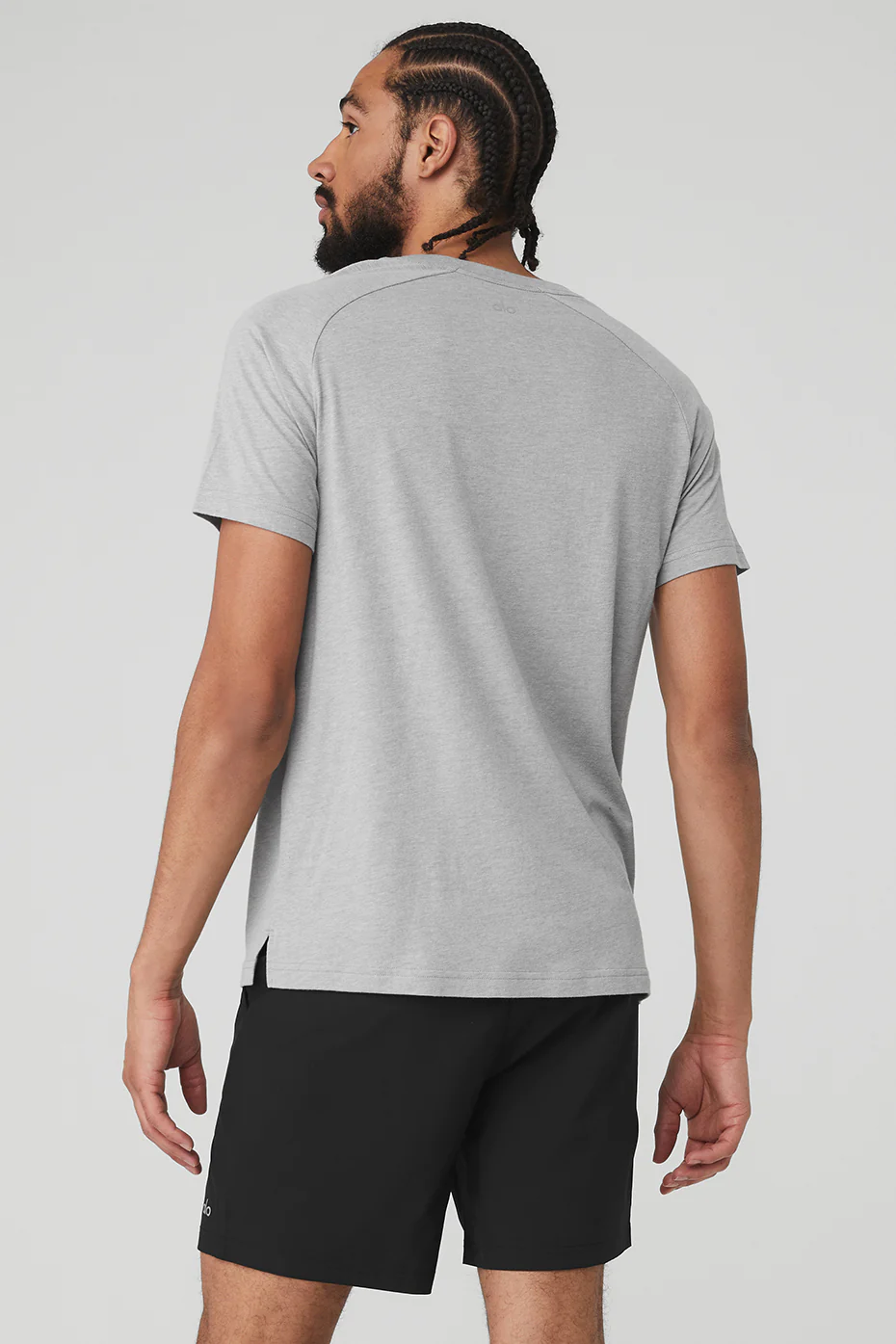 The Triumph Crew Neck Tee - Athletic Heather Grey
