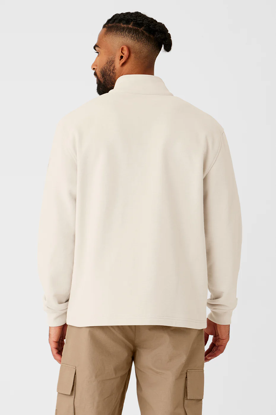 Renown Heavy Weight 1/4 Zip - Bone