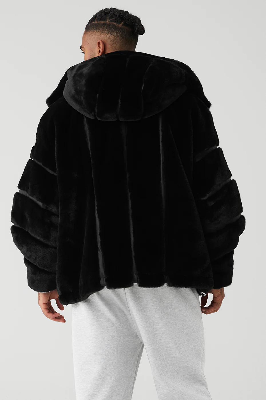 Knock Out Faux Fur Jacket - Black