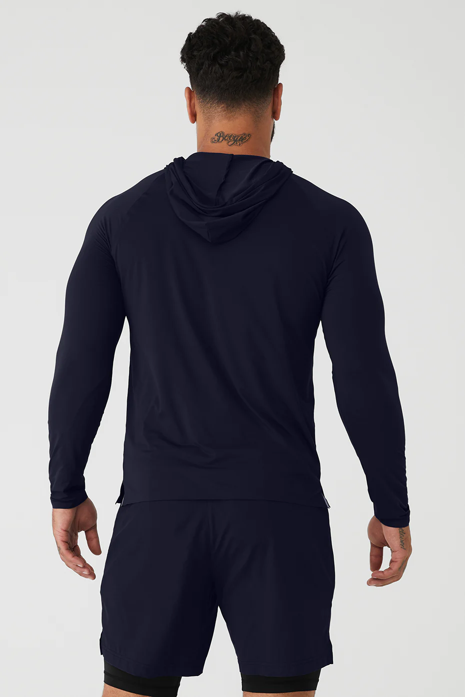 Idol Hooded Runner - Navy