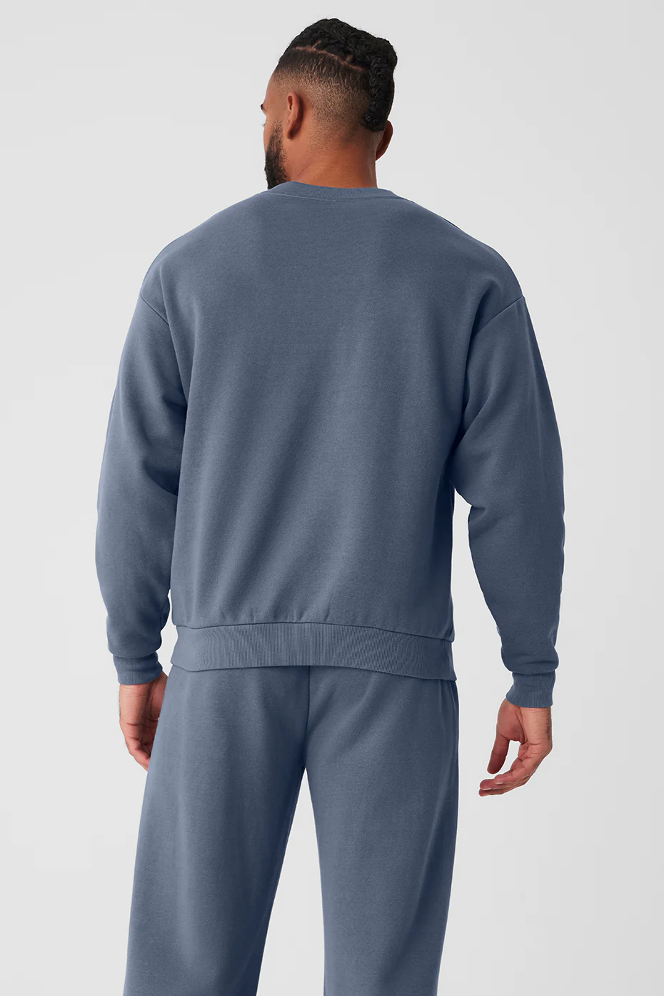 Accolade Crew Neck Pullover - Bluestone