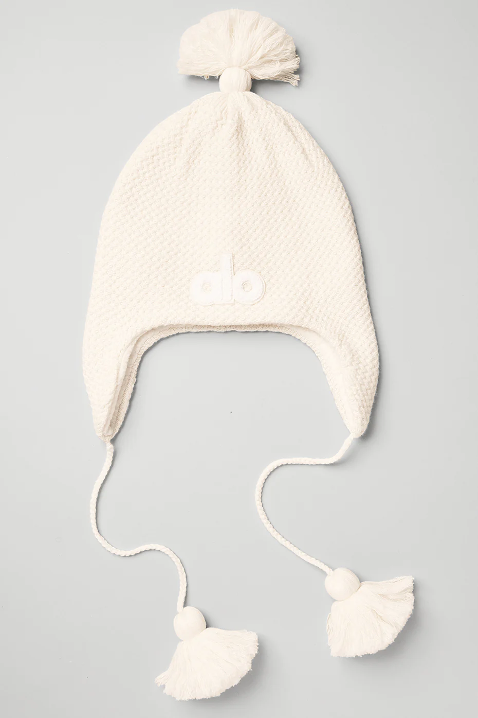 Cool Skies Earflap Beanie - Ivory