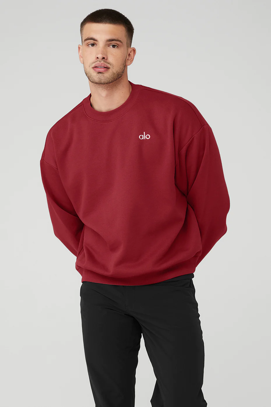 Accolade Crew Neck Pullover - Victory Red