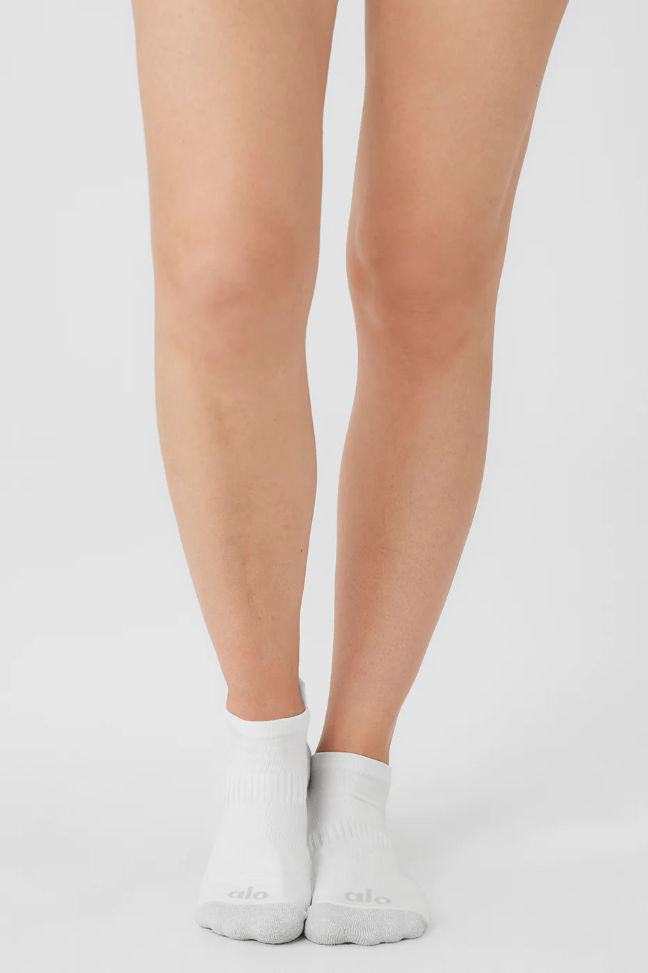 Women's Performance Tab Sock - White/Dove Grey