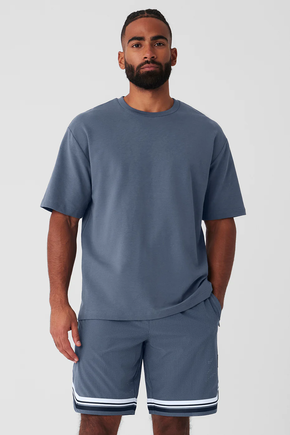Double Take Short Sleeve - Bluestone