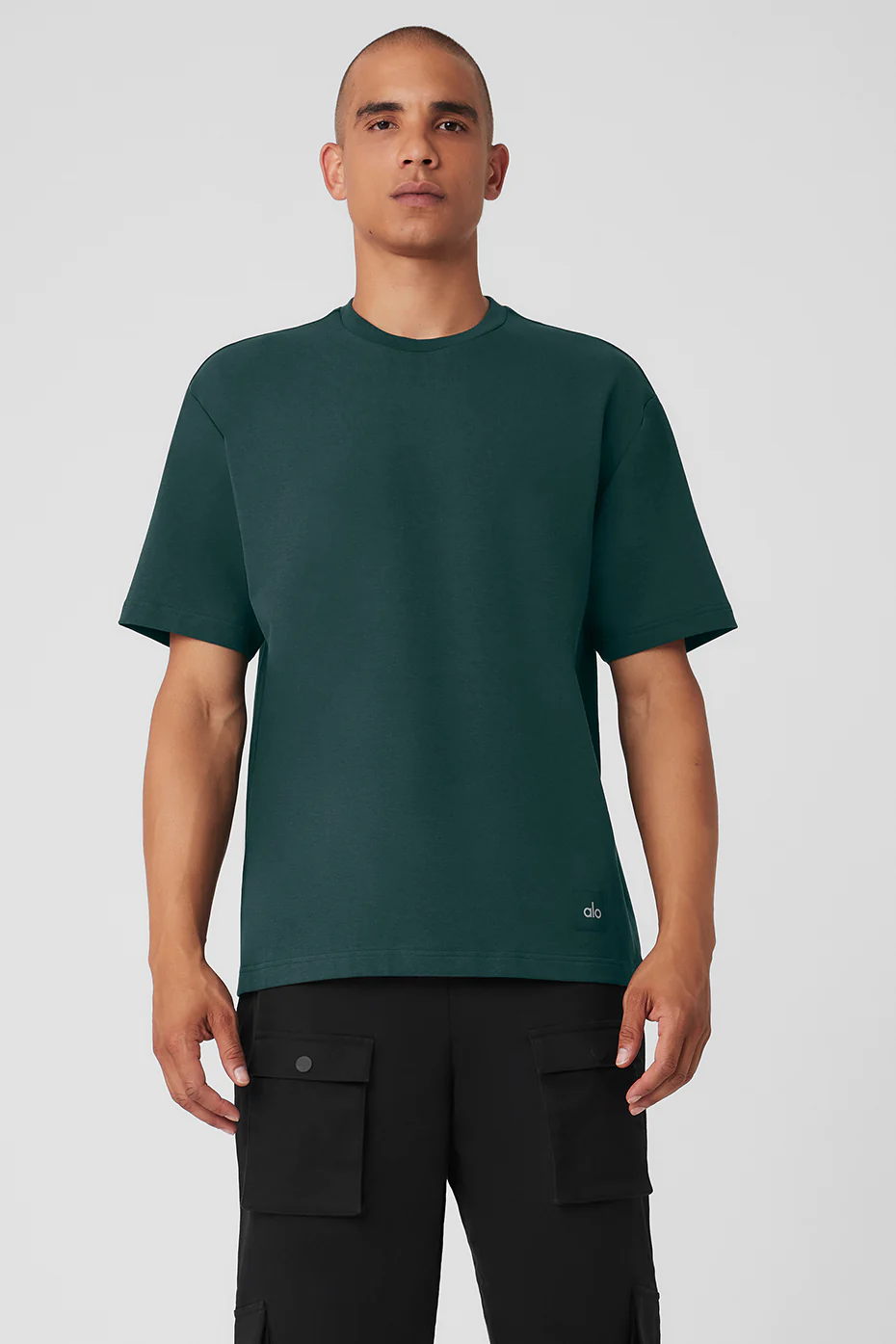 Double Take Short Sleeve - Midnight Green