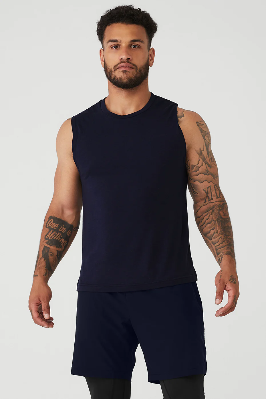 The Triumph Muscle Tank - Navy
