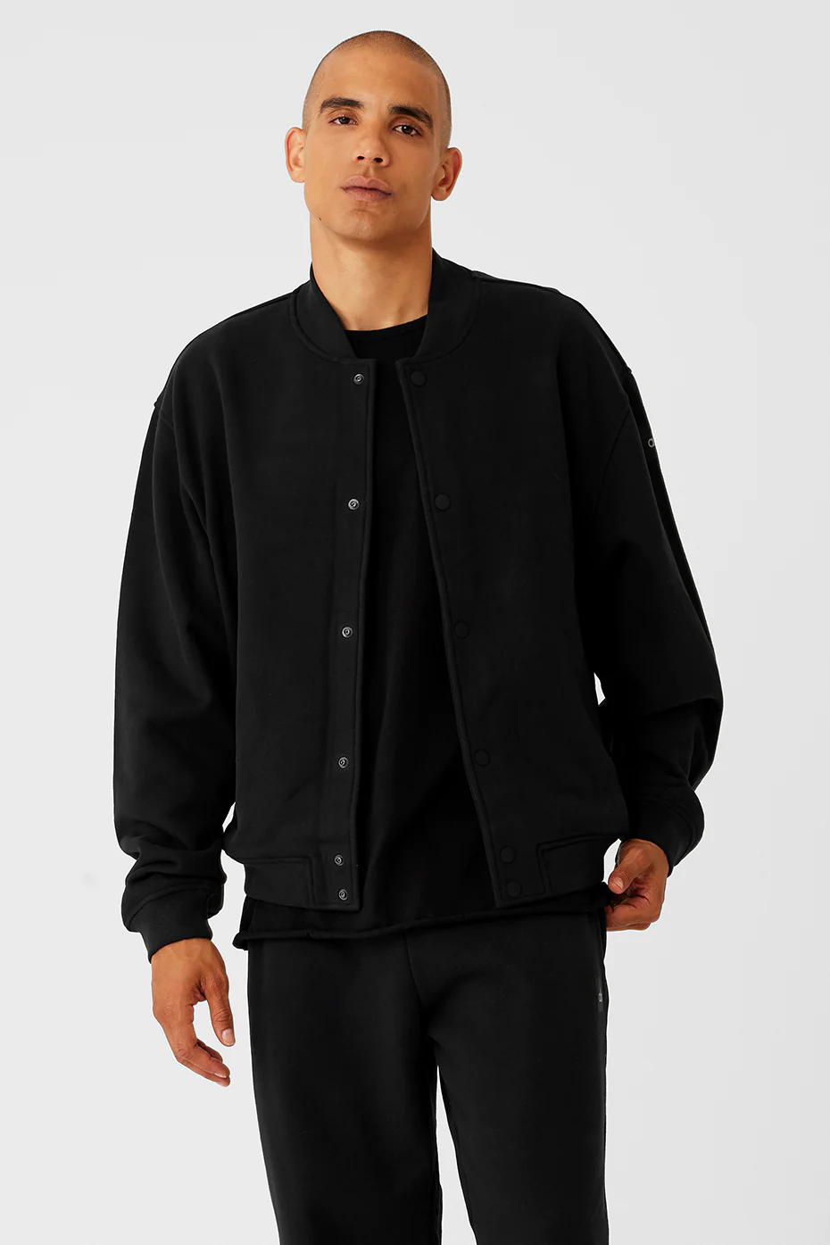 Renown Varsity Jacket - Black
