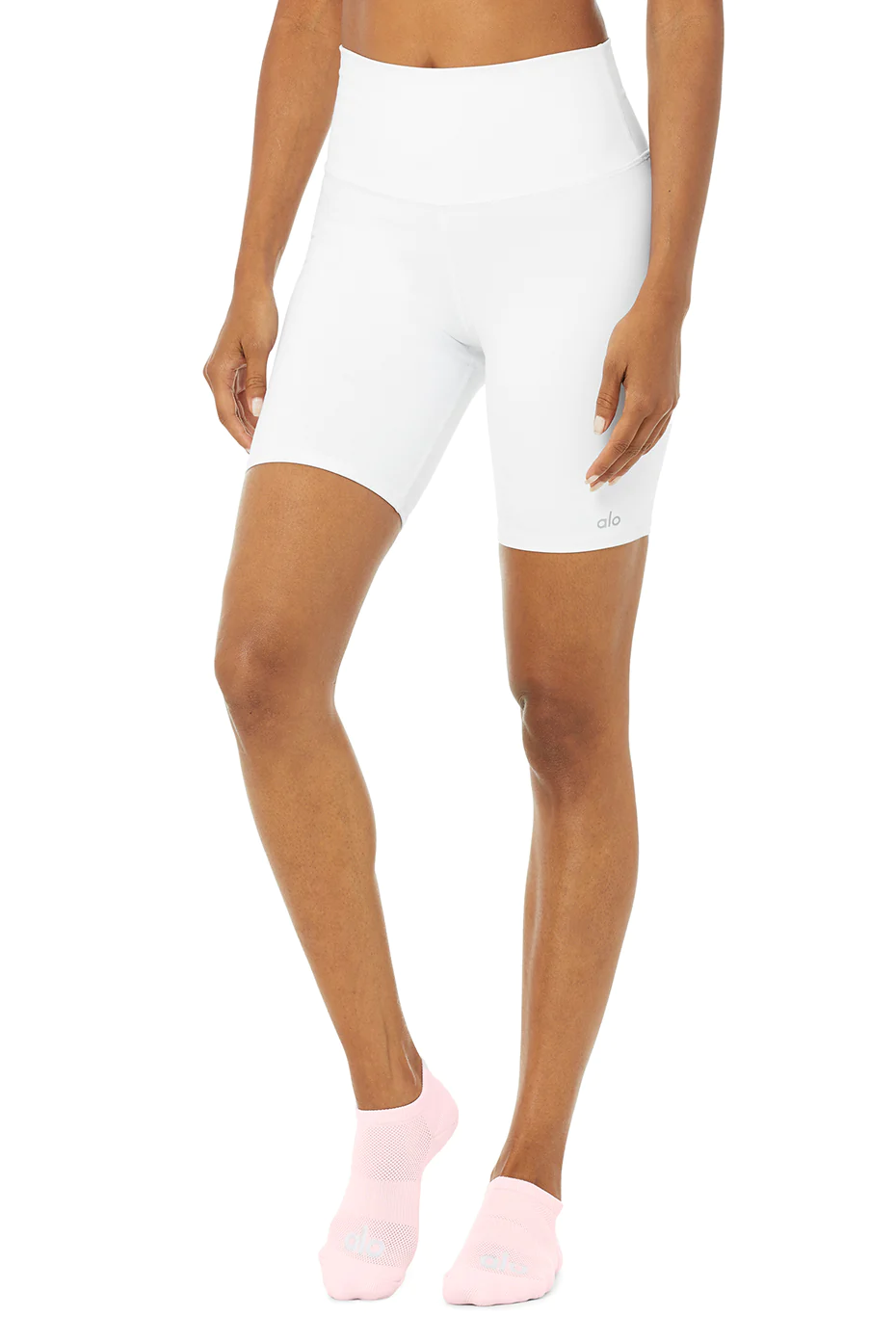 Women's Everyday Sock - Powder Pink/White