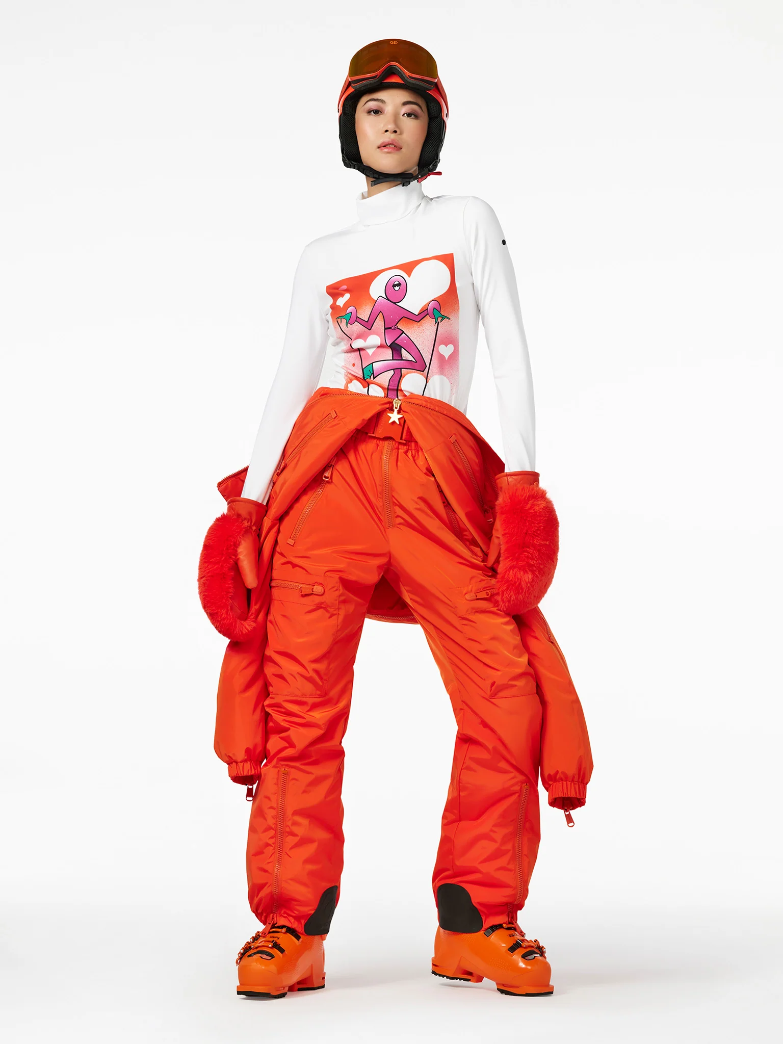 FEMME long sleeve turtleneck tee