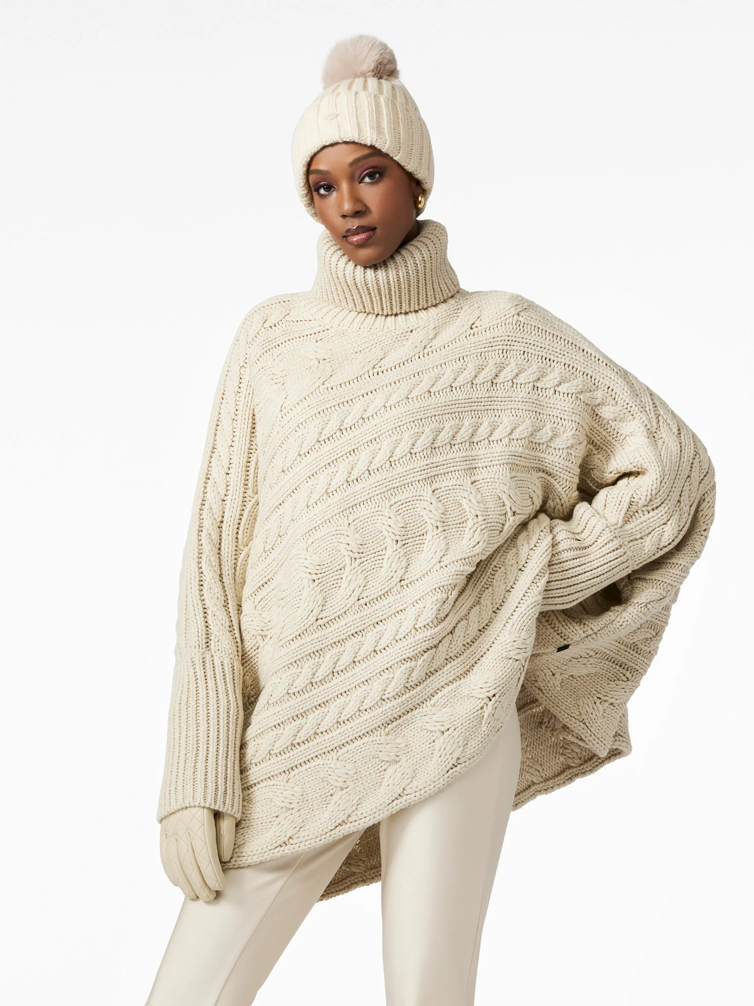 TWIST oversize knit sweater