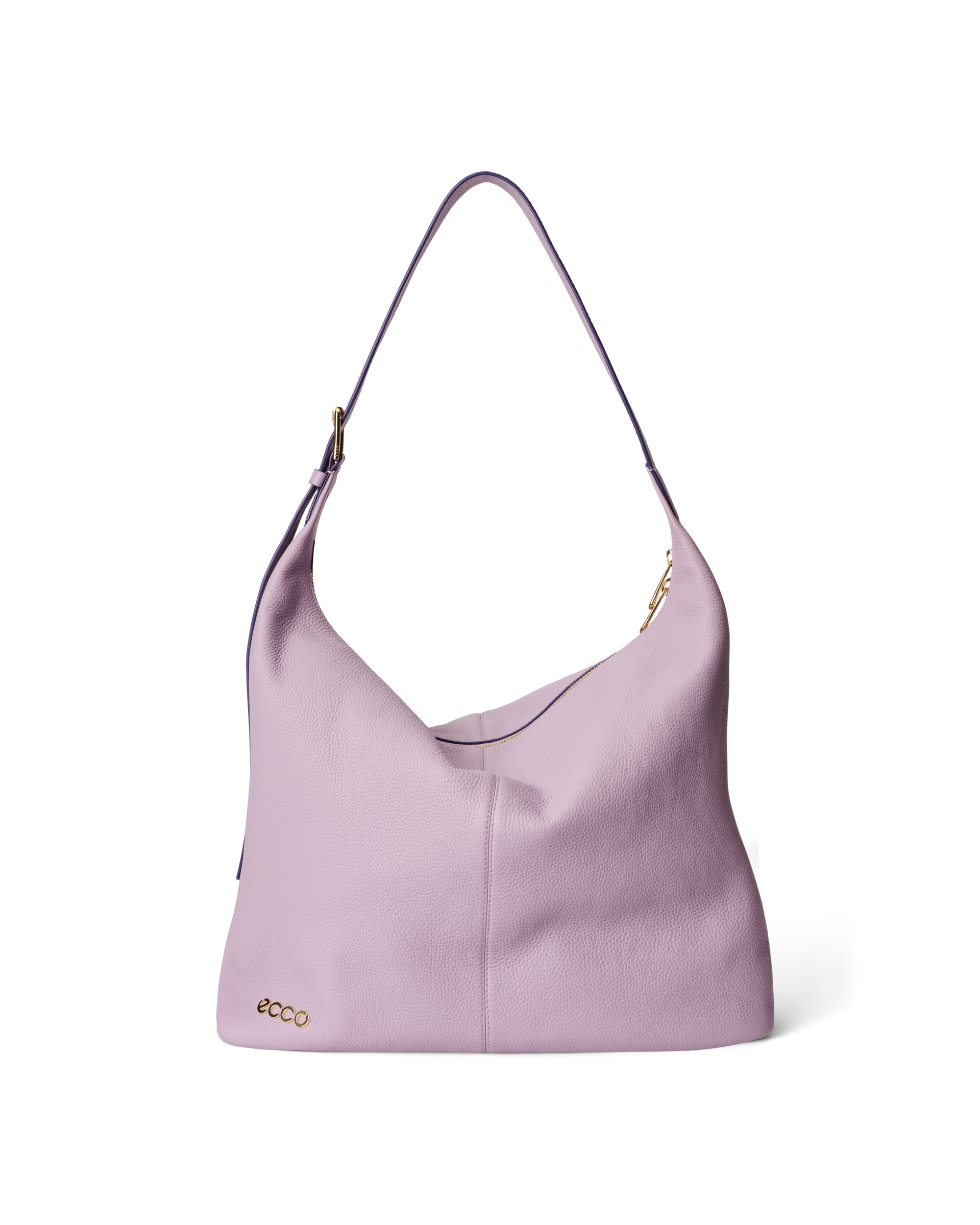 ECCO® Soft Large Pebbled Leather Hobo Bag