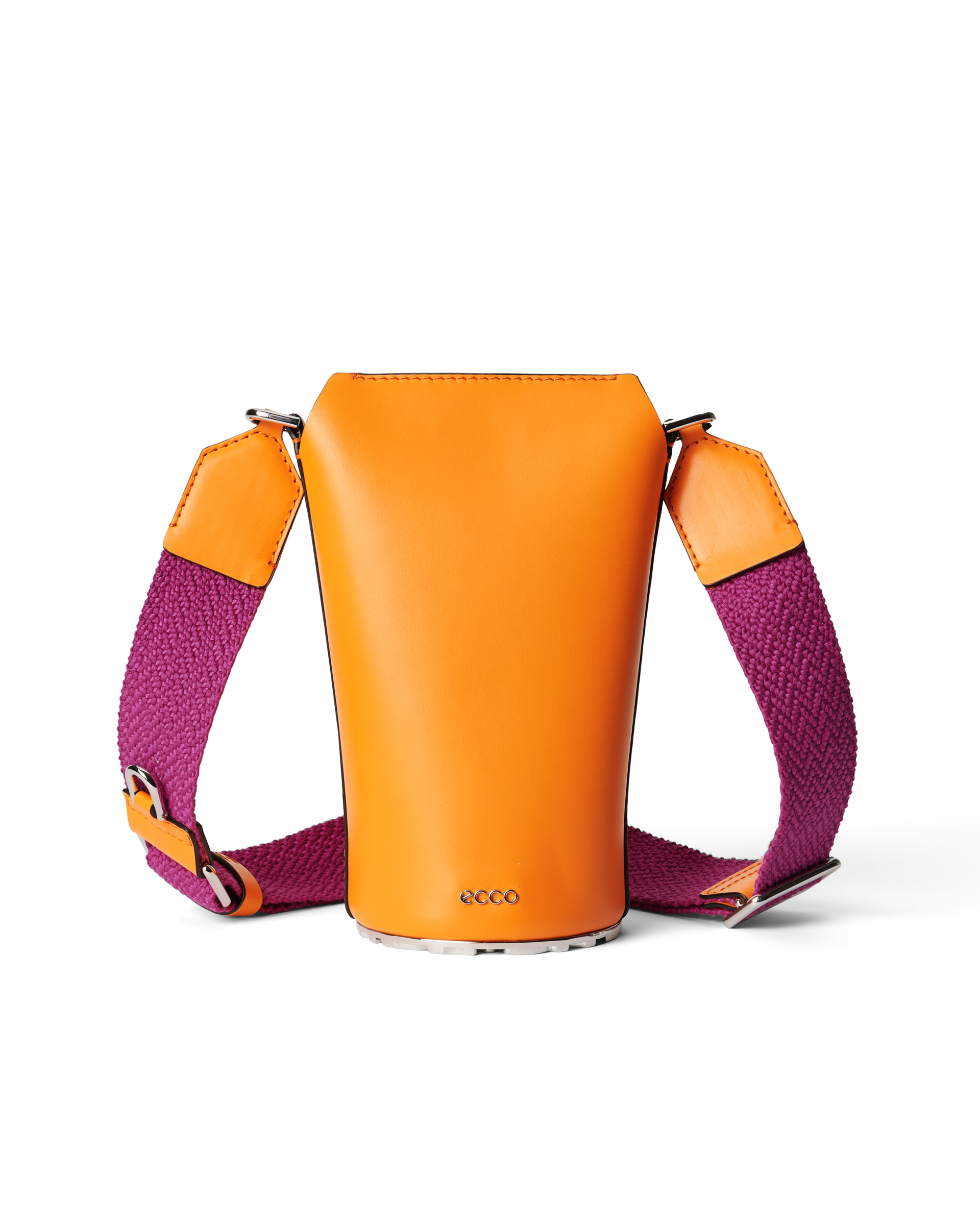 ECCO® Pot Wave Plate Smoother Leather Crossbody Bag