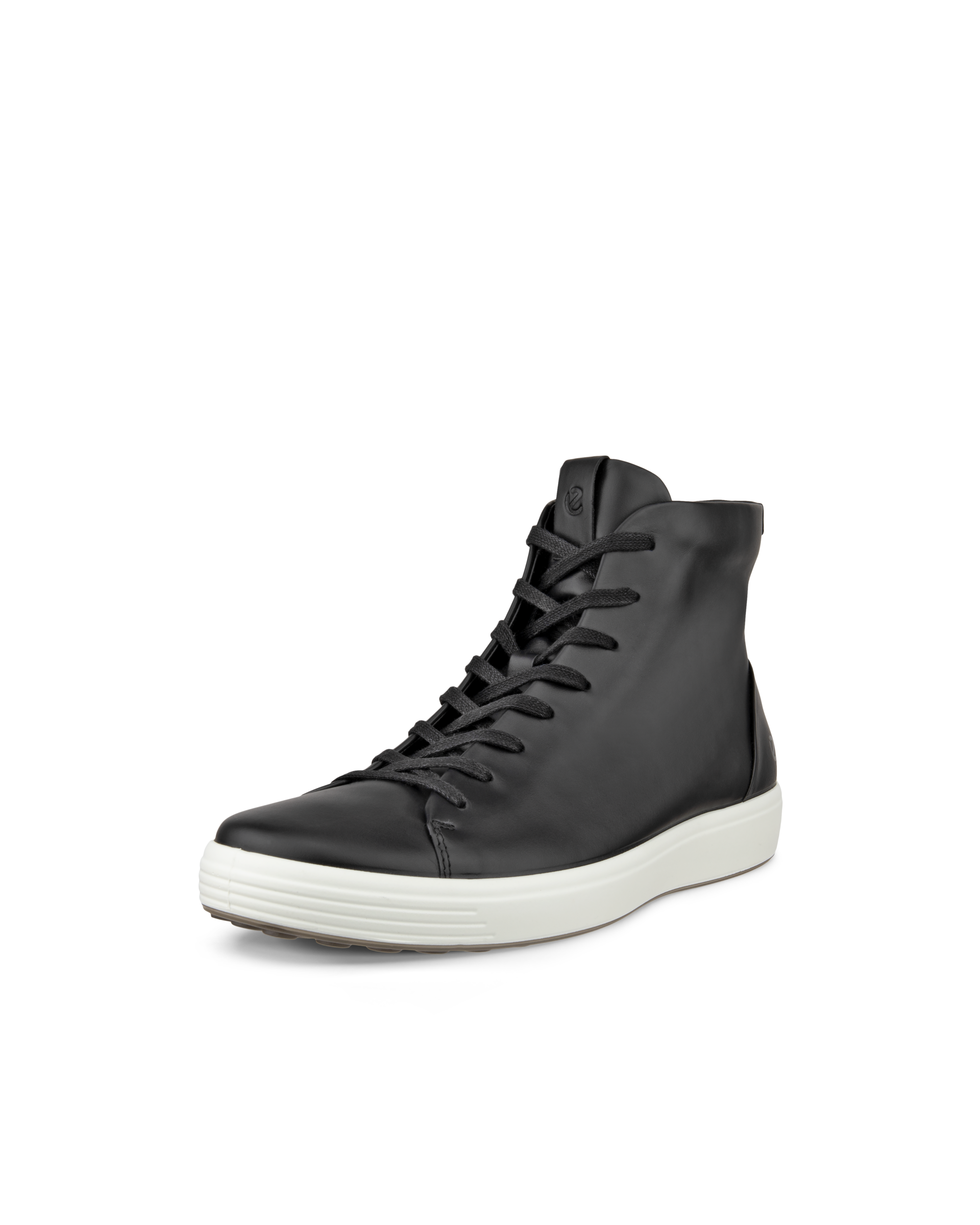 Men's ECCO® Soft 7 Leather Lace-Up Boot