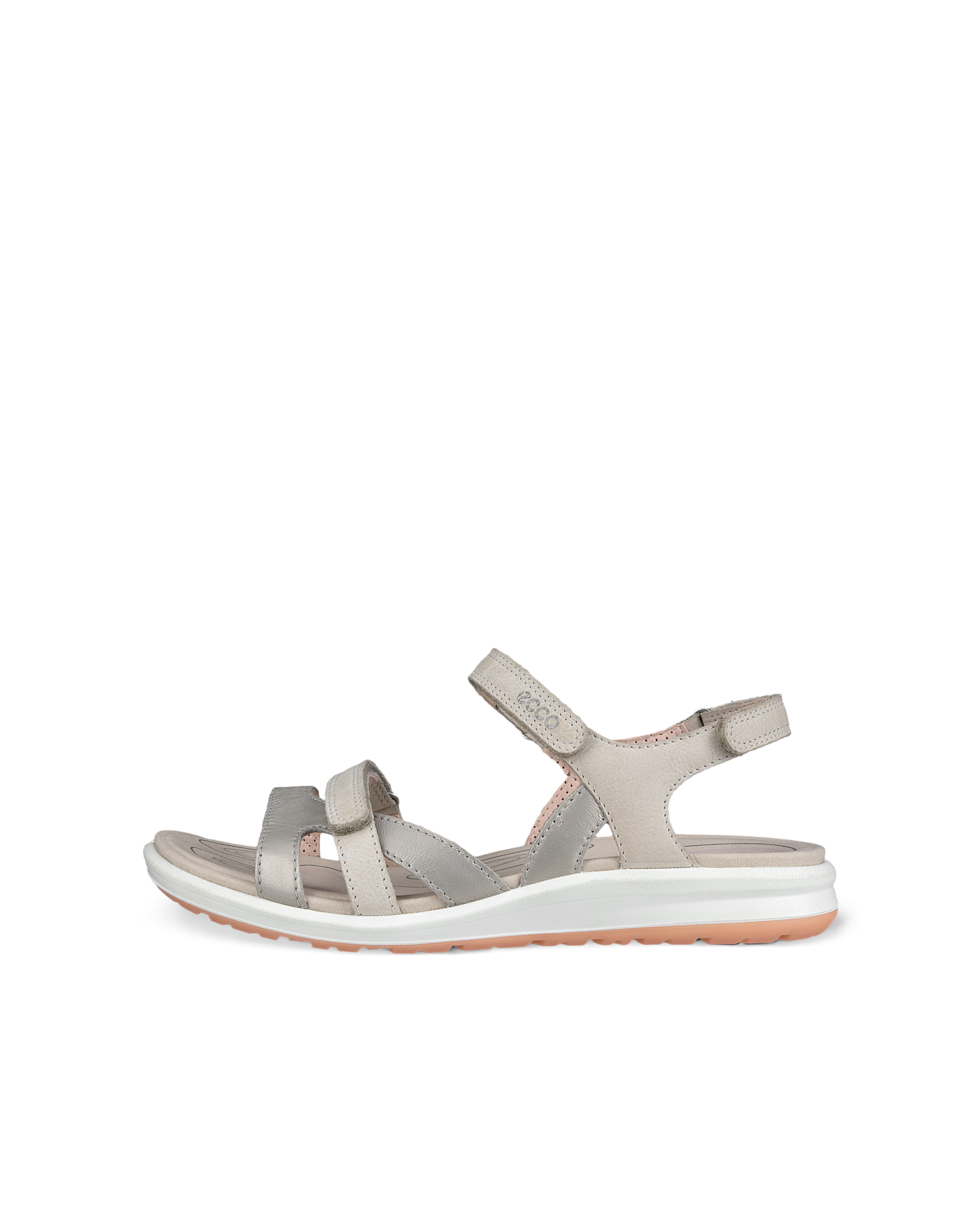 Women's ECCO® Cruise II Nubuck Flat Sandal