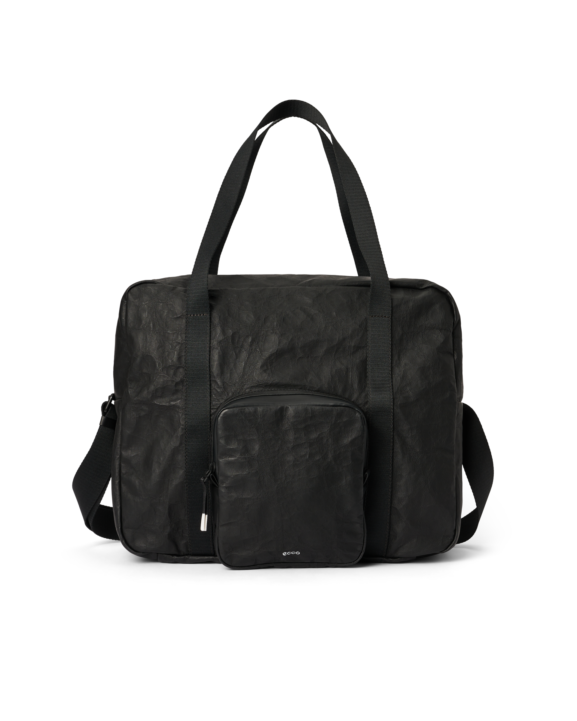 ECCO® Packable East-West Leather Tote Bag