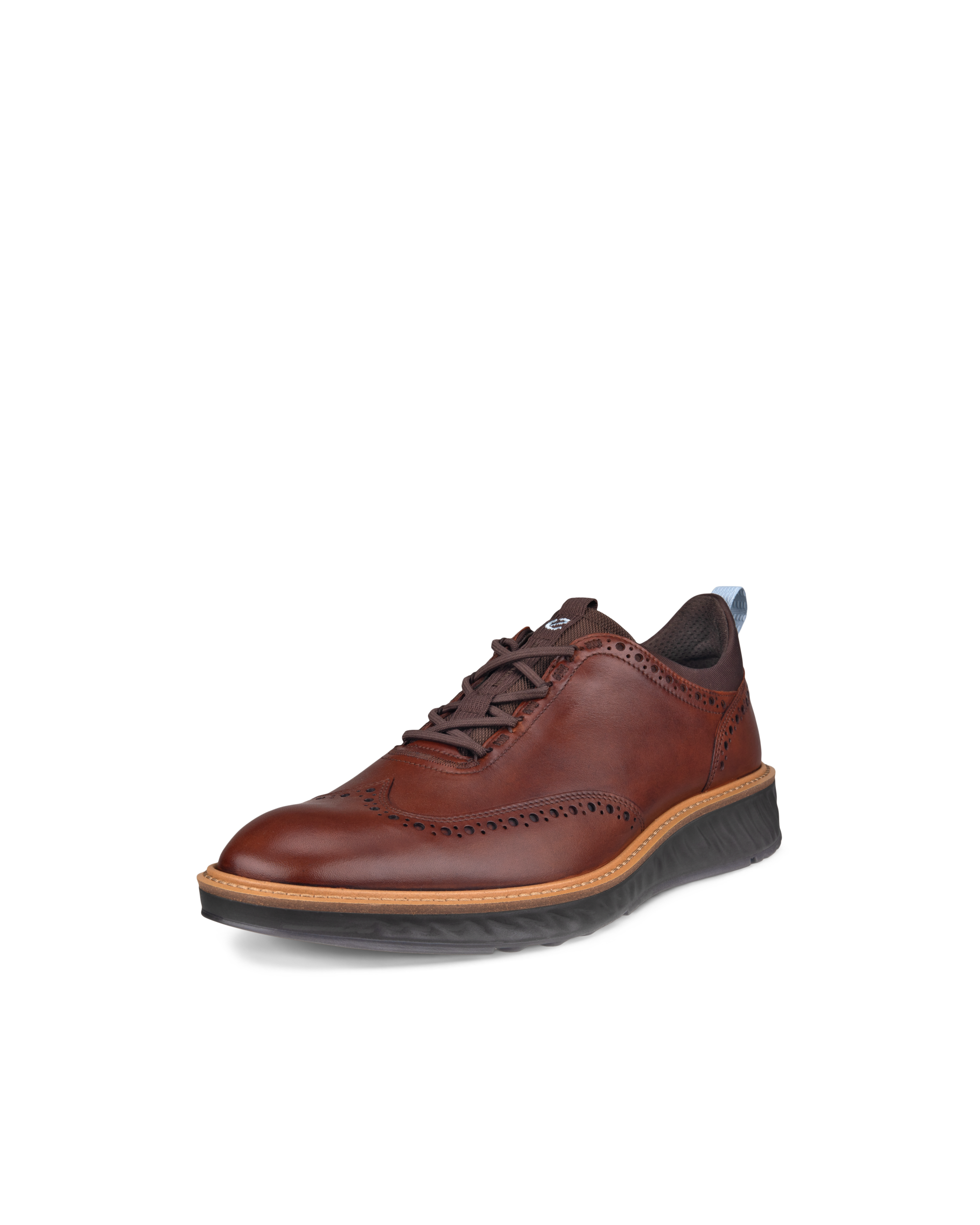 Men's ECCO® St.1 Hybrid Leather Wingtip Derby Shoe