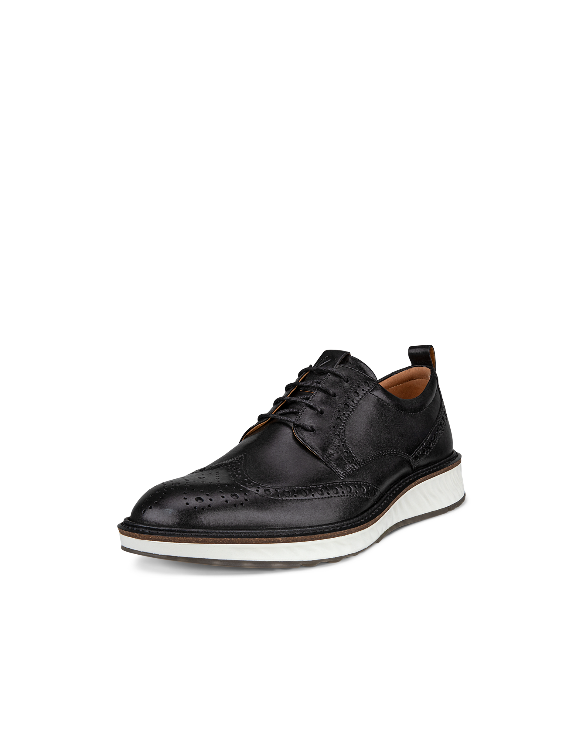 Men's ECCO® St.1 Hybrid Leather Wingtip Derby Shoe