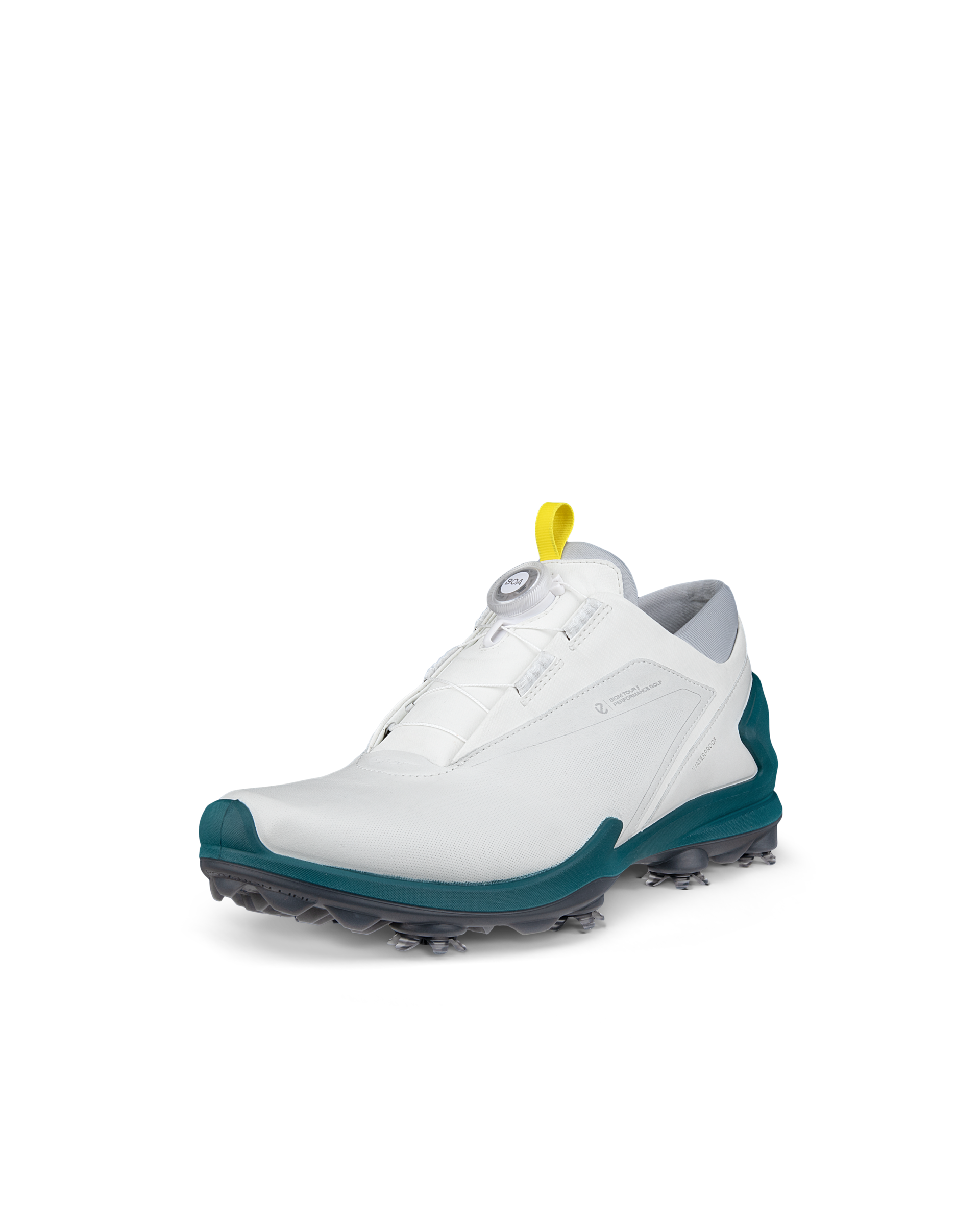 Men's ECCO® Golf Biom Tour Boa Leather Waterproof Spikes Shoe