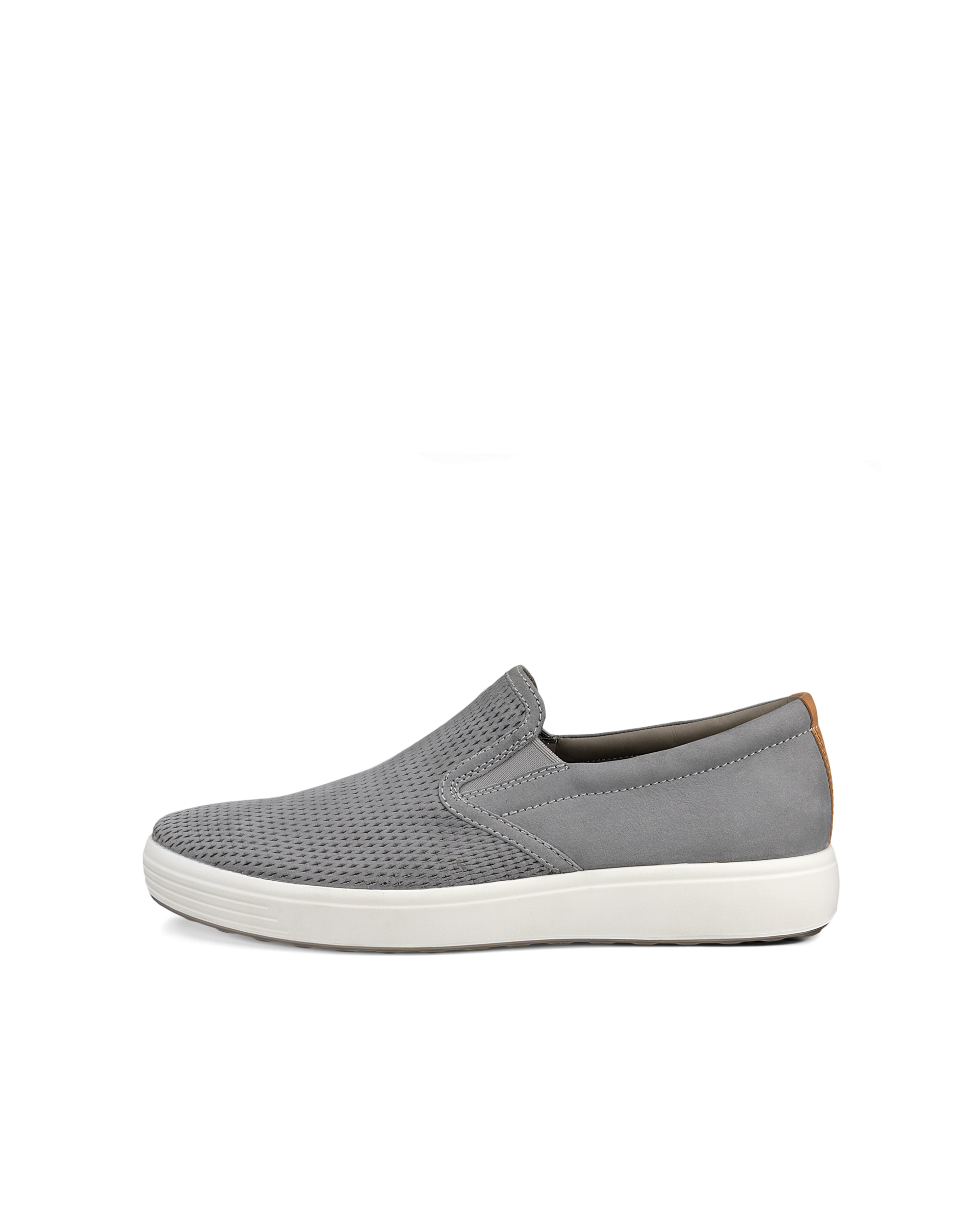 Men's ECCO® Soft 7 Nubuck Slip-On