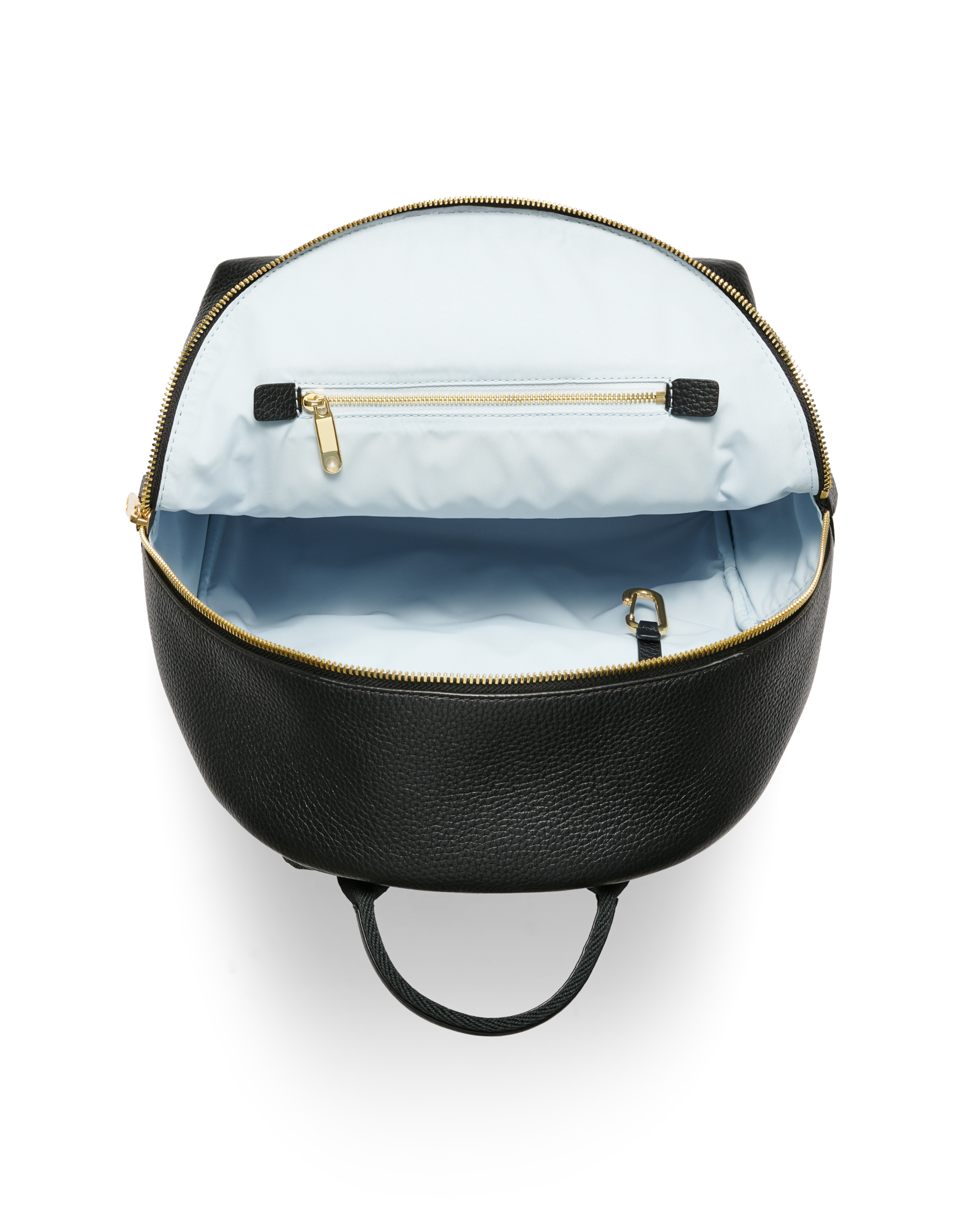 ECCO® Round Pack Pebbled Leather Backpack