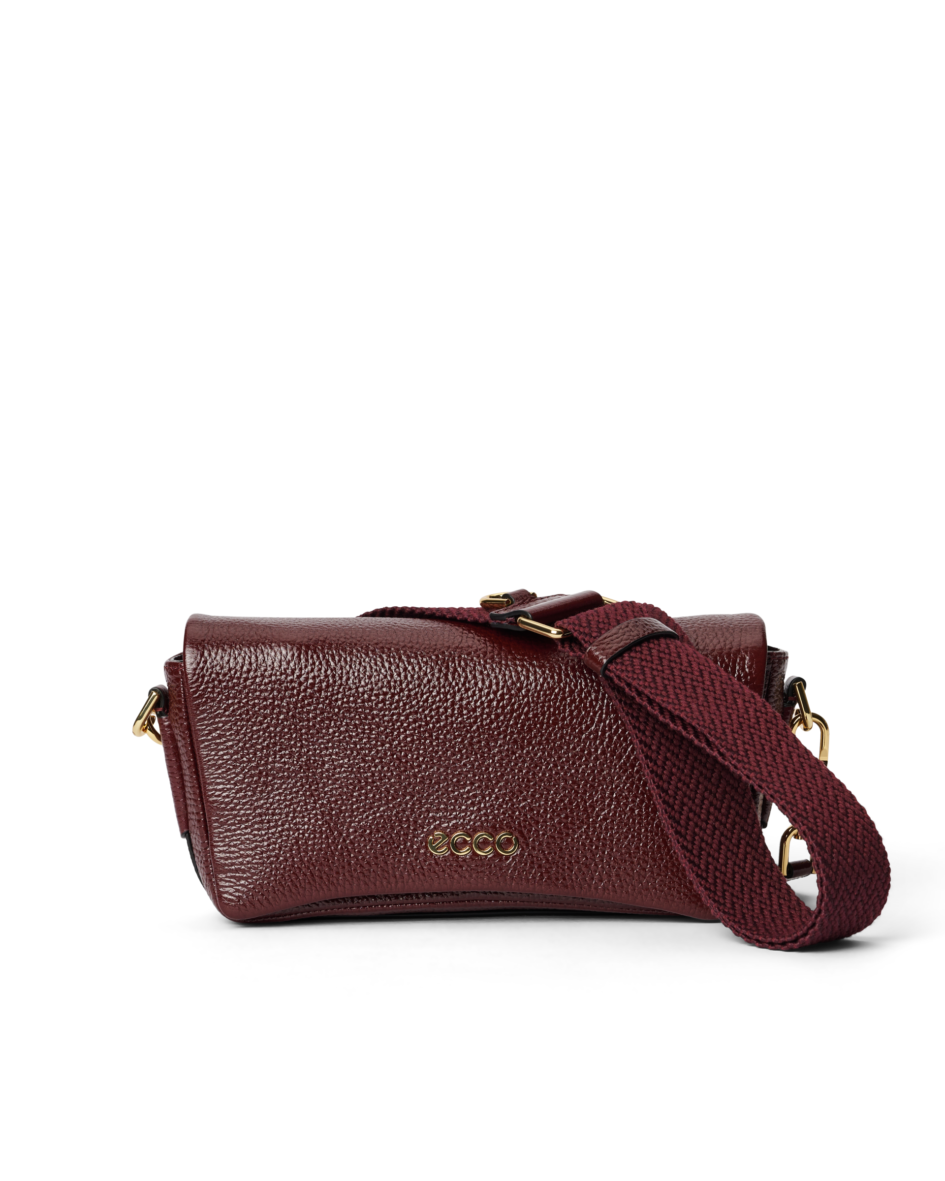ECCO® Pinch Medium Soft Shine Pebbled Leather Crossbody Bag