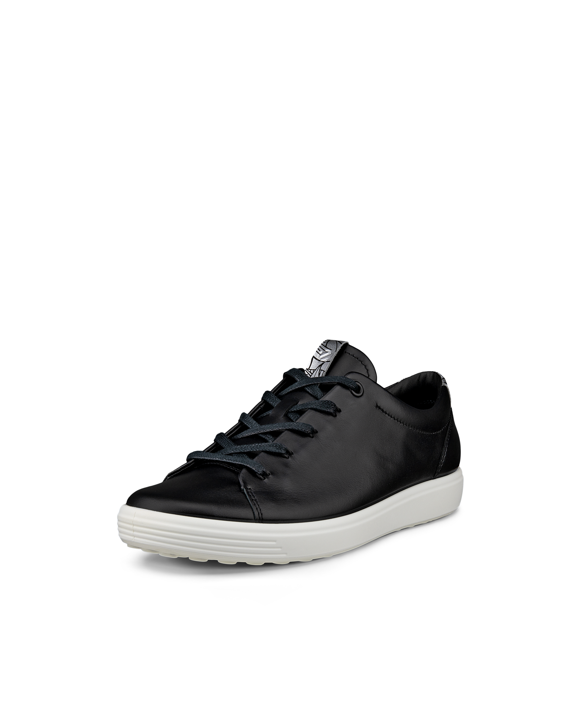 Women's ECCO® Soft 7 Leather Floral Shoe