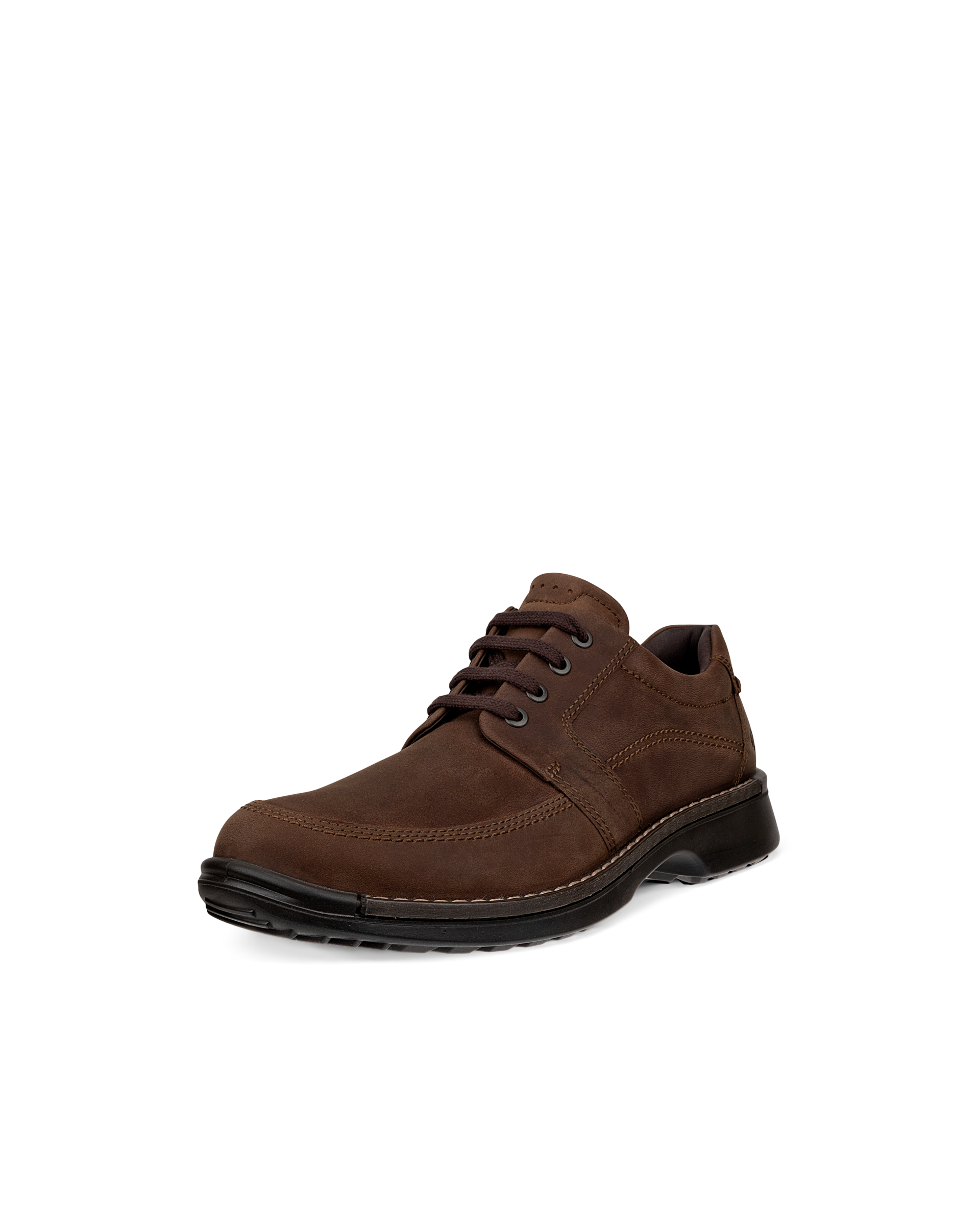 Men's ECCO® Fusion Leather Apron-Toe Derby Shoe