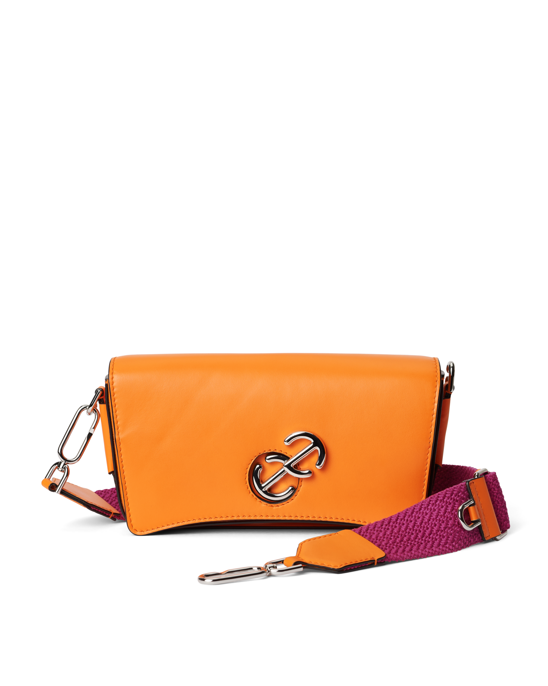 ECCO® Lock Wave Medium Pinch Leather Crossbody Bag