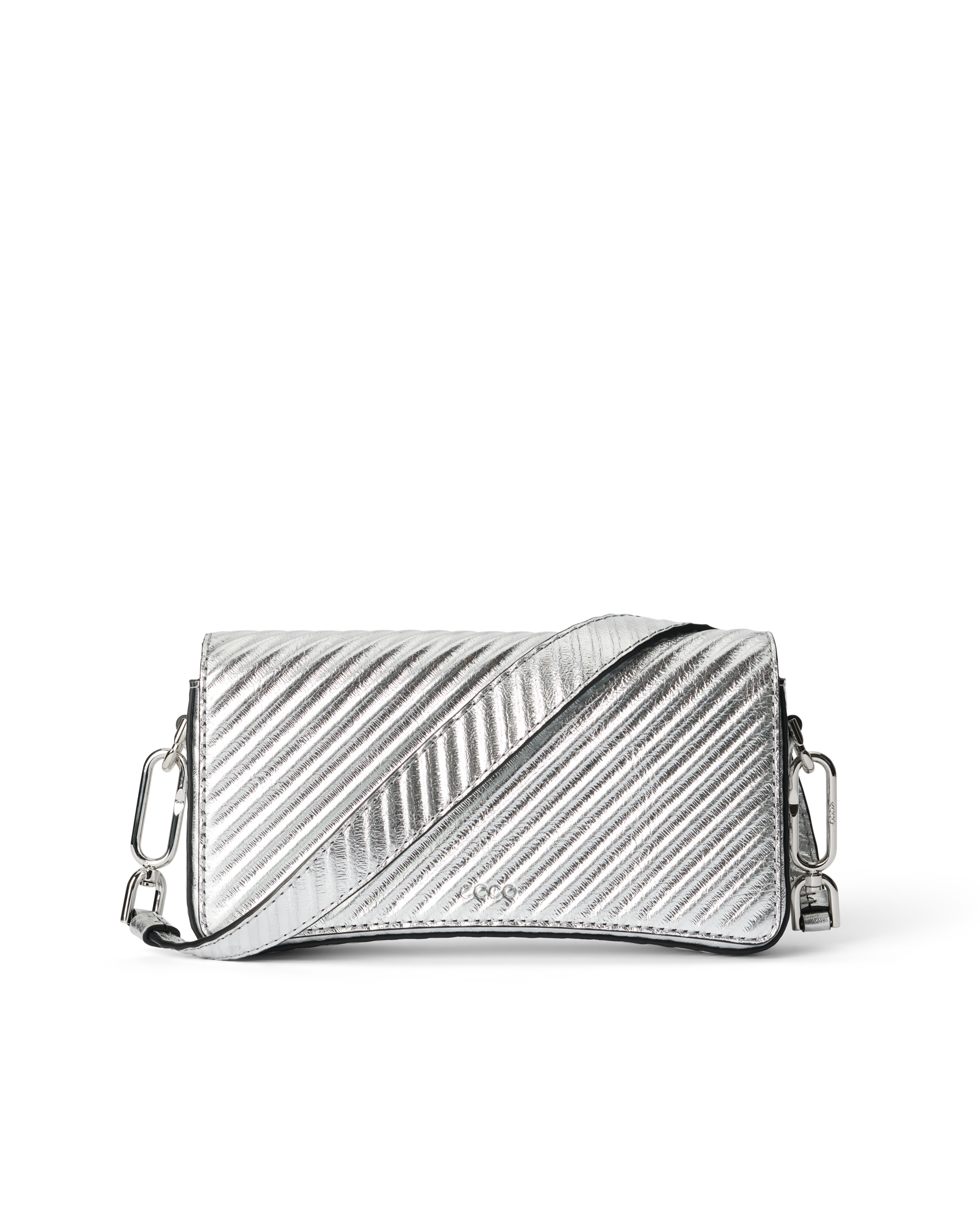 ECCO® Pinch Metallic Leather Shoulder Bag